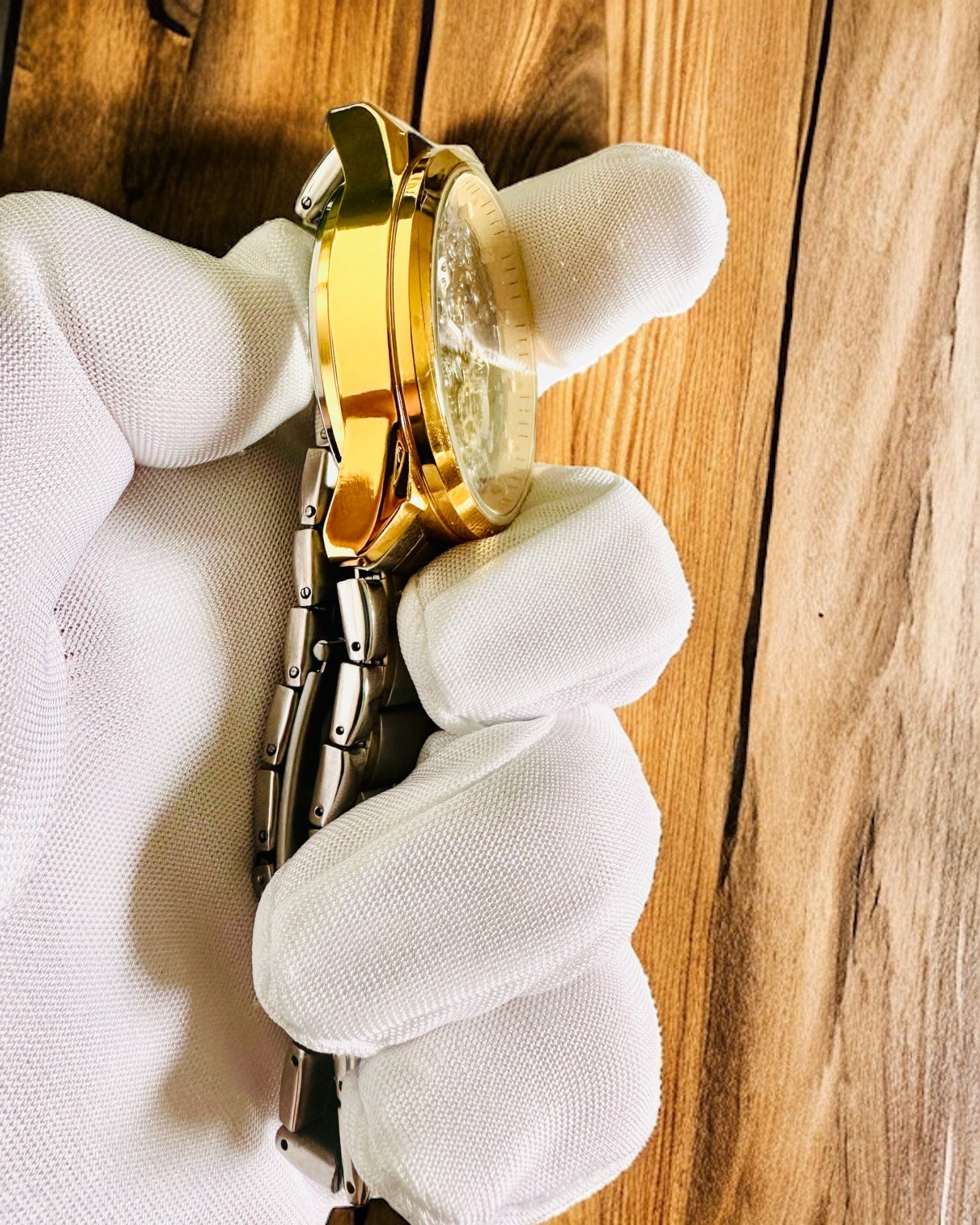 Herren-Quarzuhr "Vision Sport" – Beidseitig Transparent aus Aluminium