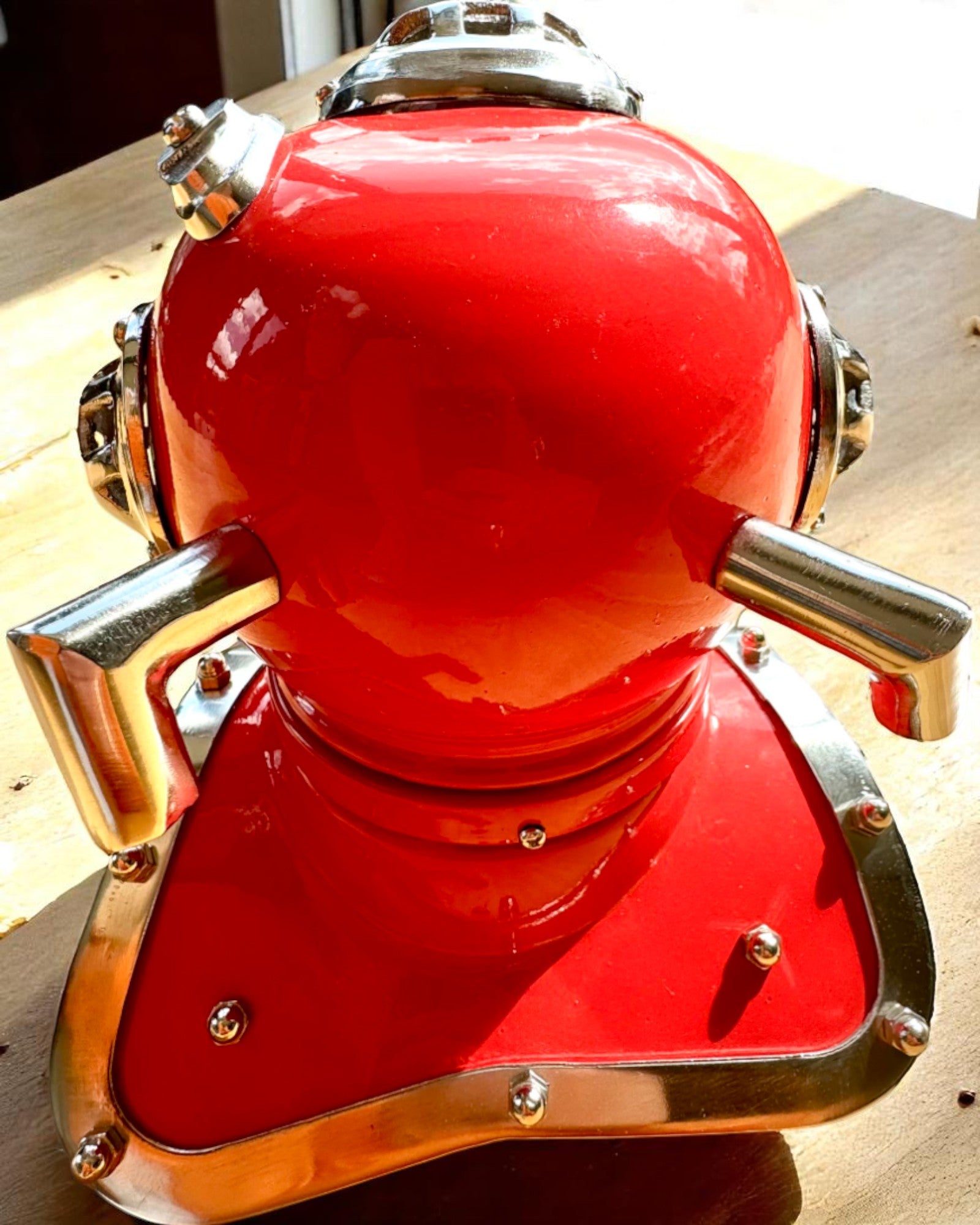 Tiefseeforscherhelm - Sammleredition mit Gravurmöglichkeit, 35 cm, Geschenk für Feuerwehrmann oder Taucher