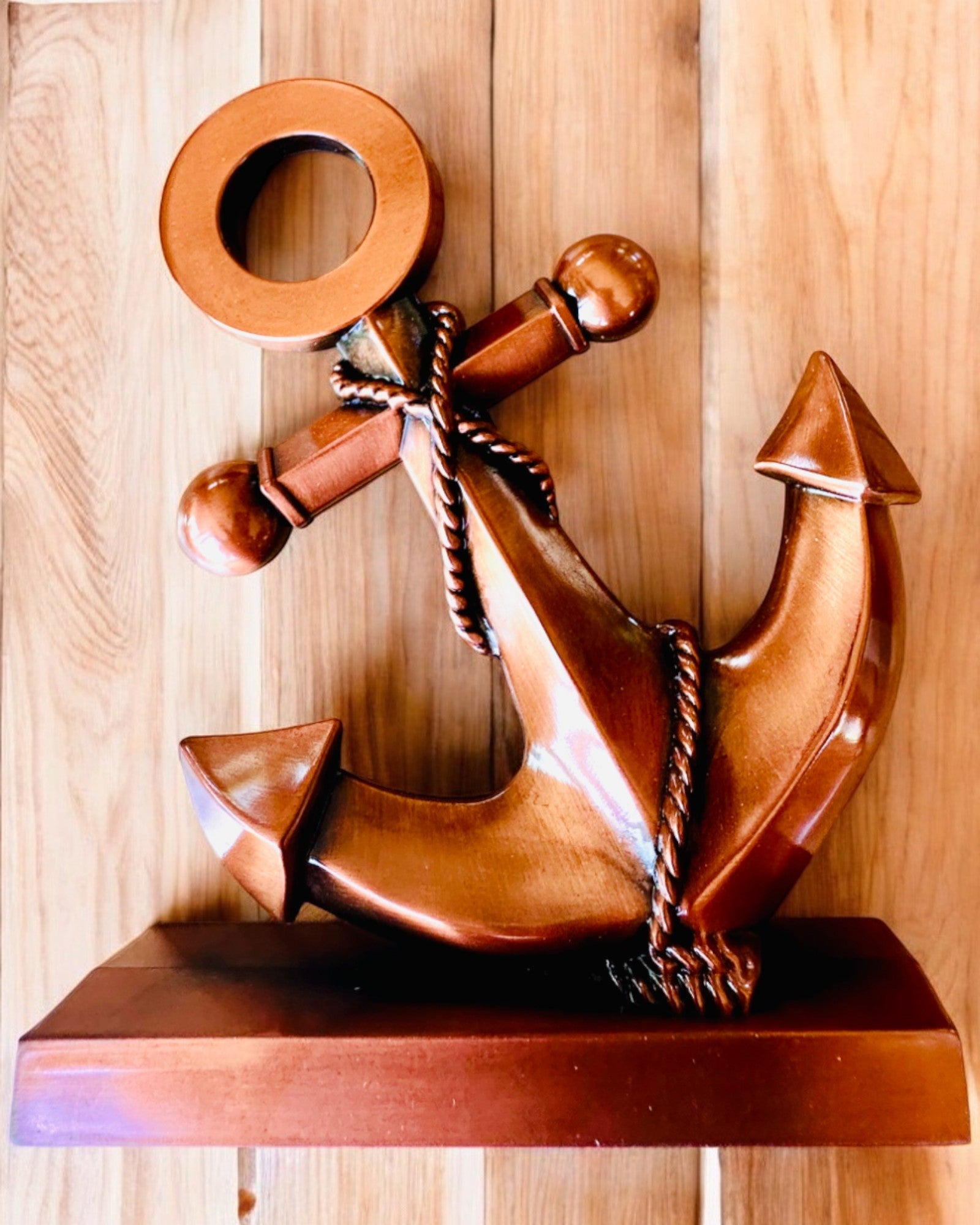 Dekorative Anker aus Aluminium - Elegante Dekoration mit Gravurmöglichkeit - 3 Farbvarianten