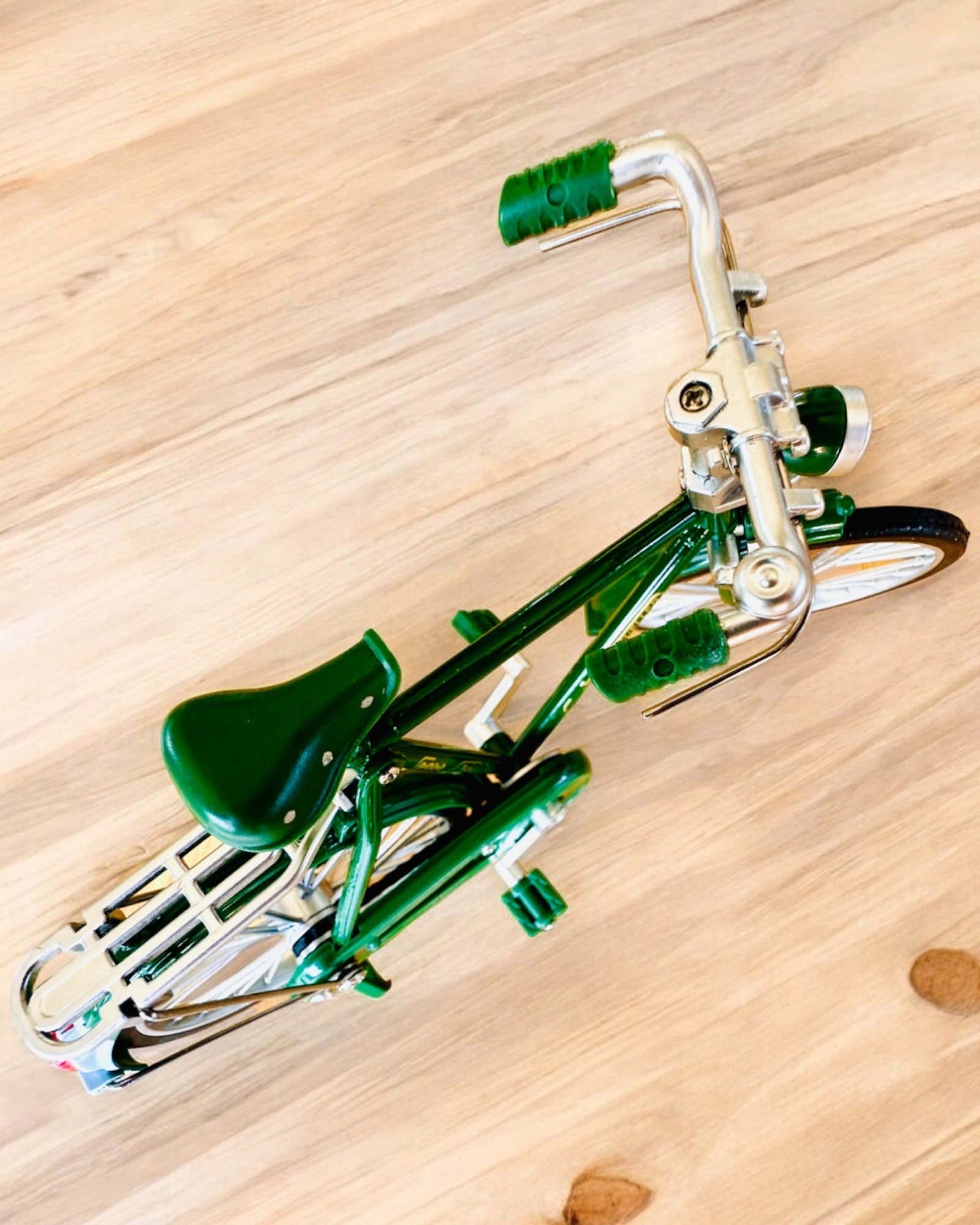 Modell des Fahrrads "Retro Classic" - Miniatur mit Gravur, ideal als Geschenk