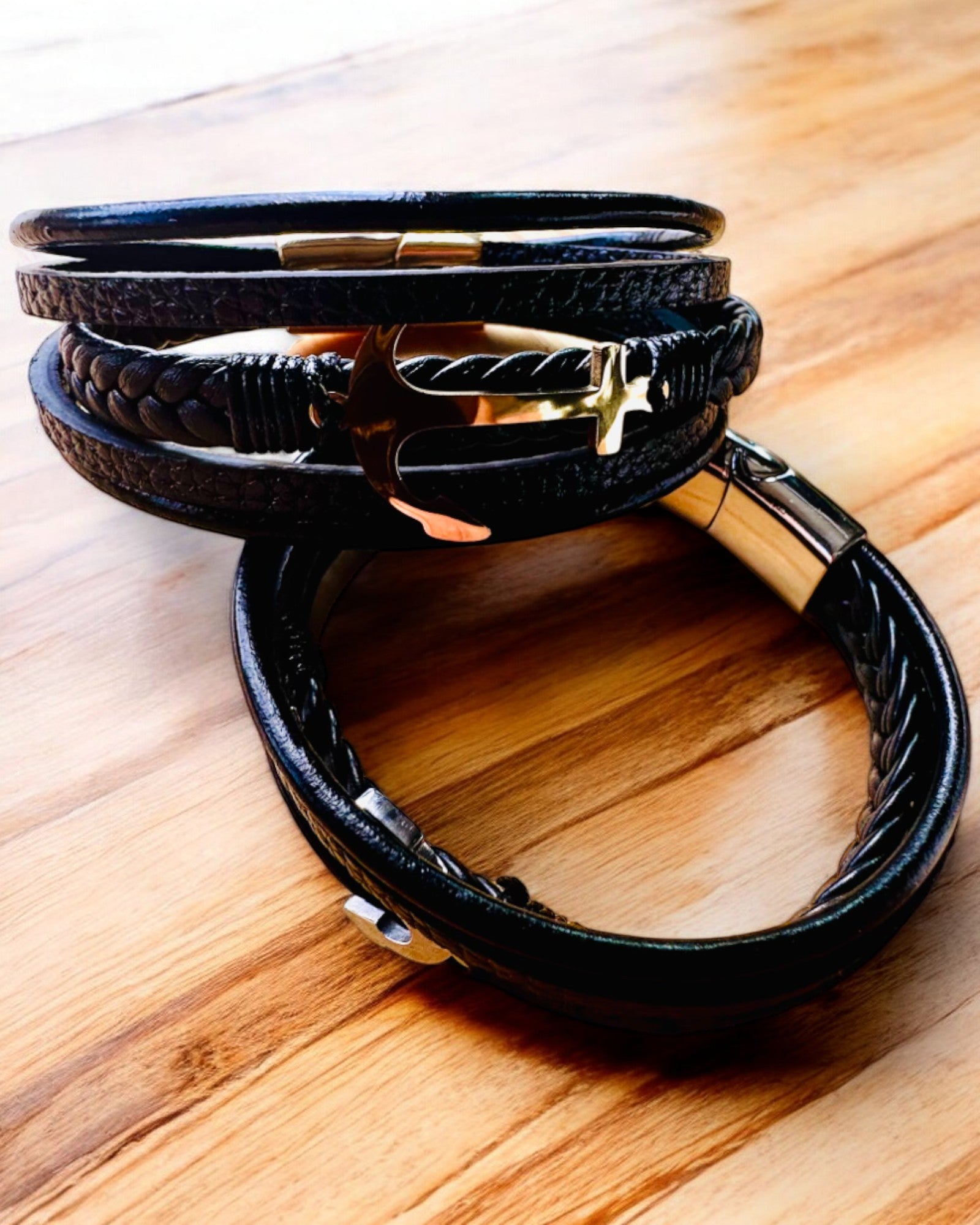 Herrenarmband Anker der Eleganz mit Gravuroption als Geschenk