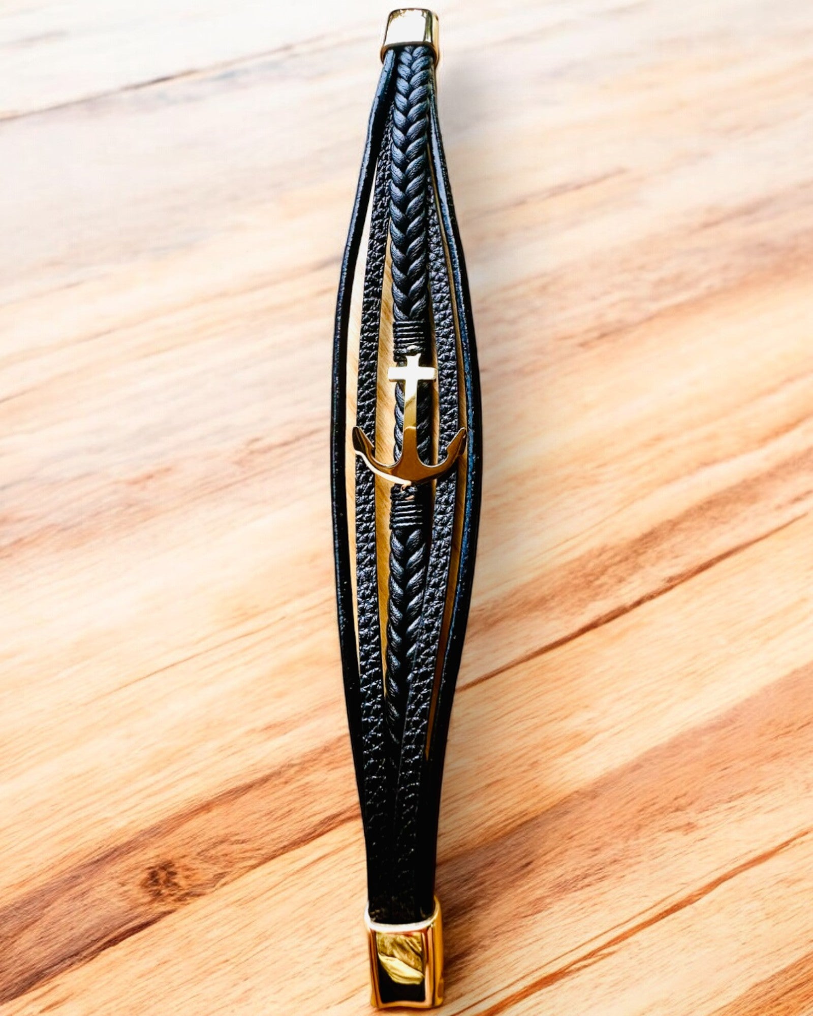 Herrenarmband Anker der Eleganz mit Gravuroption als Geschenk