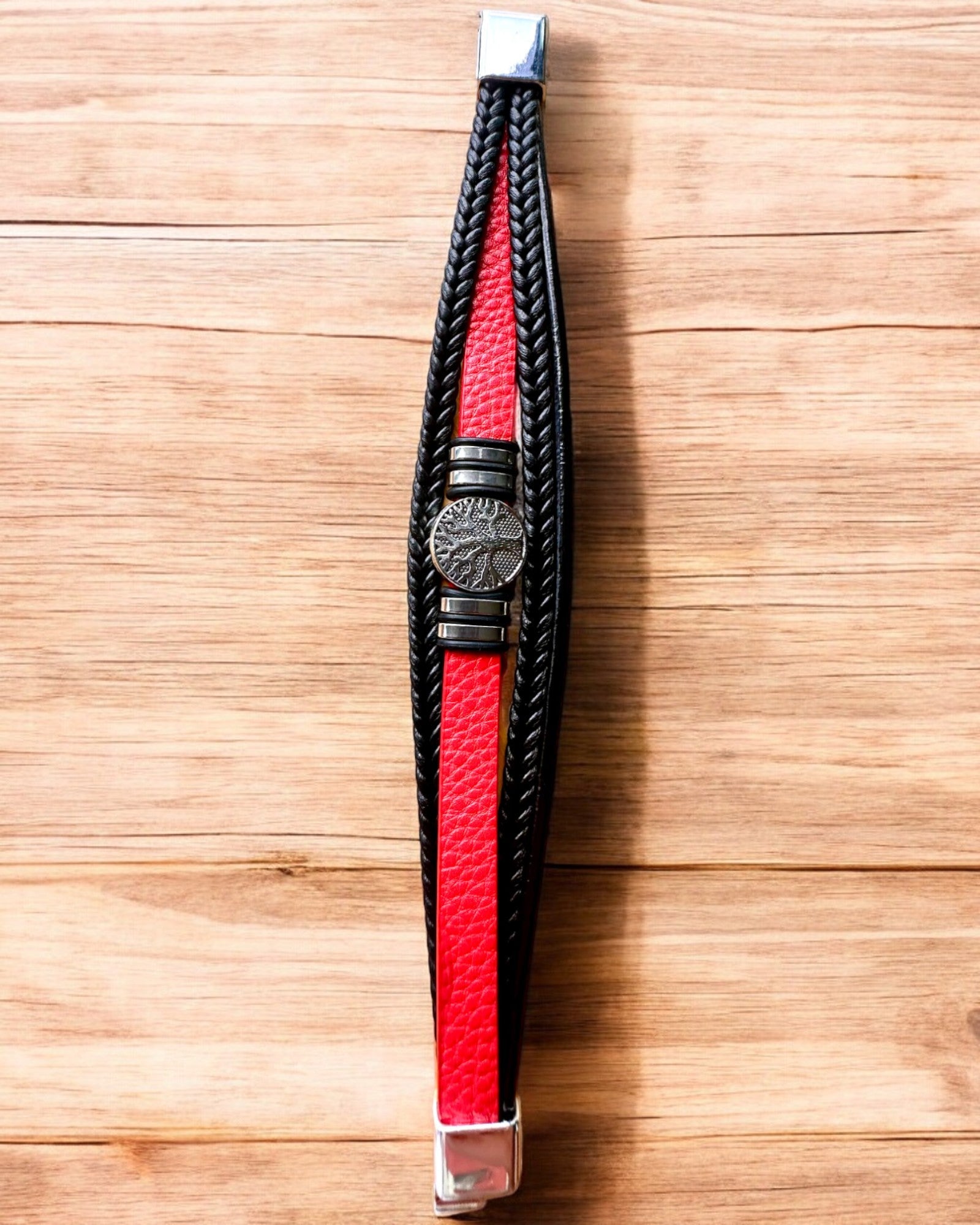 Armband "Baum des Lebens" mit Personalisierungsmöglichkeit als Geschenk, 3 Farbvarianten