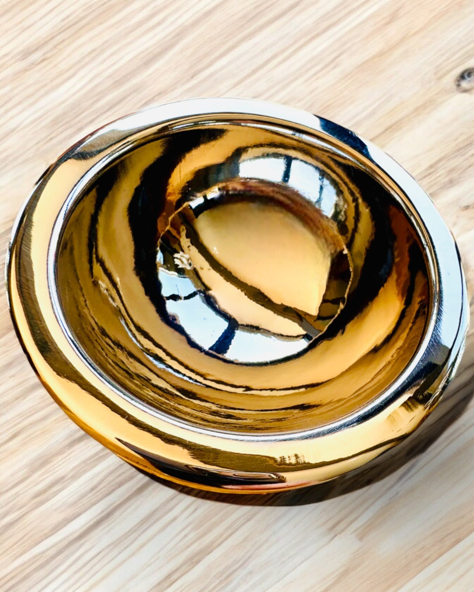 Dekorative Schale Hirsch Trophäe – Handarbeit aus Indien, Personalisierung mit Gravur