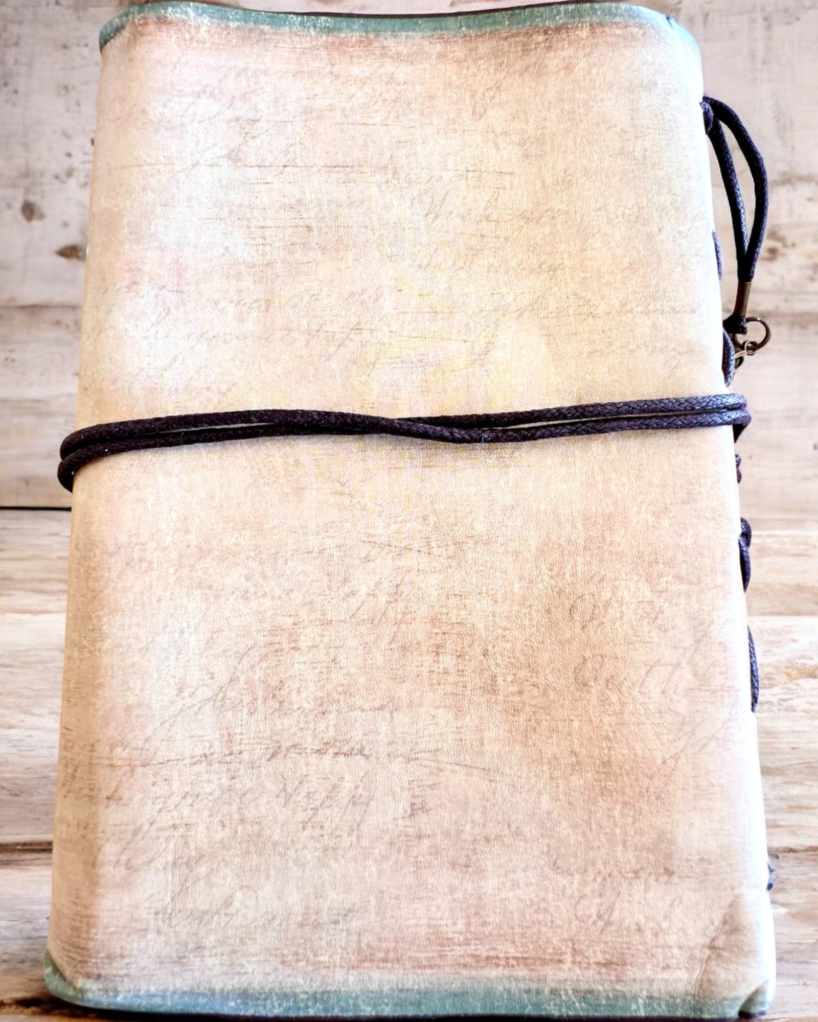 Vintage Memoire Notizbuch mit personalisierter Gravur - 3 Designs zur Auswahl, Notizbuch als Geschenk