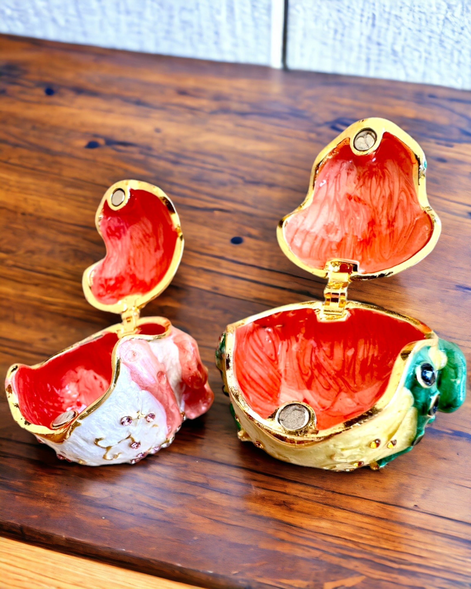 Elegante dekorative Schatulle "Froschschatz" als Geschenk mit Personalisierung, mit Gravuroption