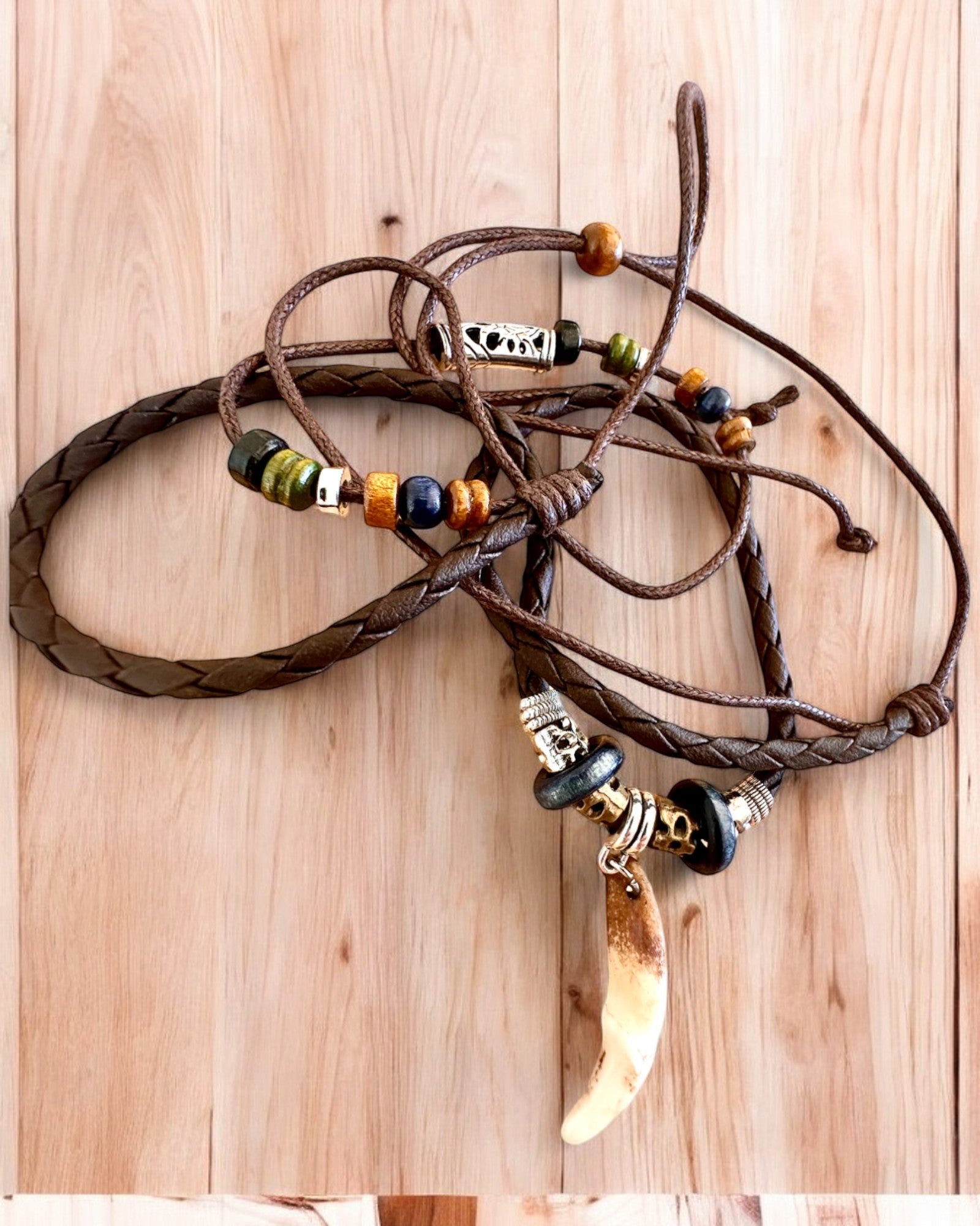 Wilczy Ząb - Kraftkette - Möglichkeit zur Personalisierung mit Gravur als Geschenk