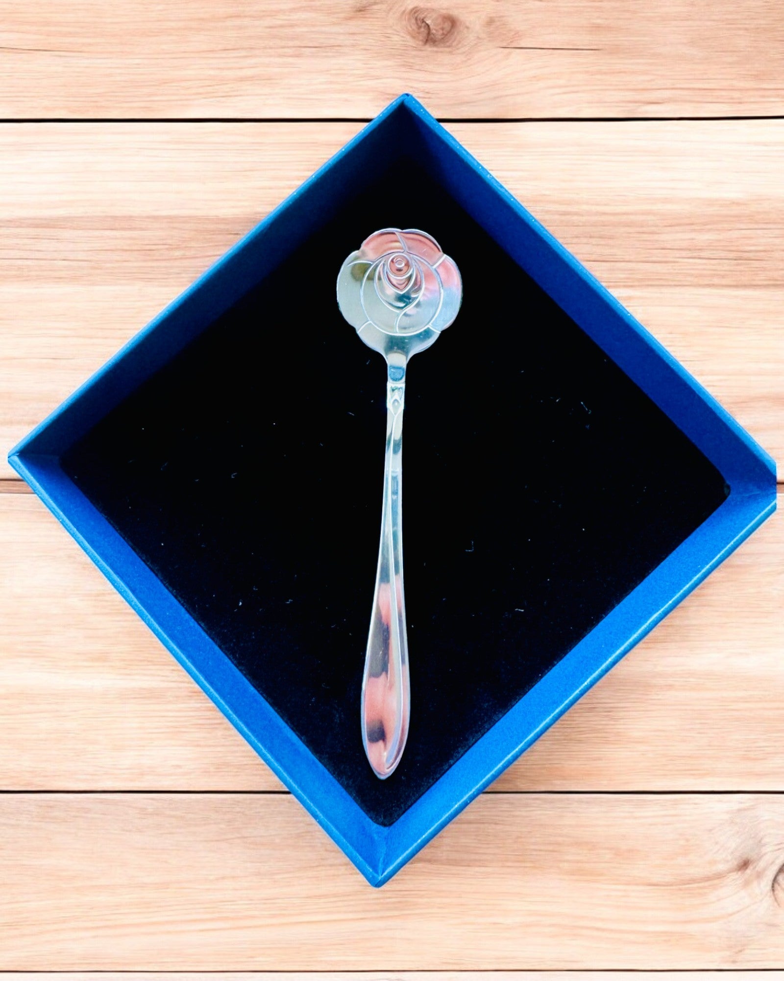 Eleganter Löffel "Blumeneleganz" – Personalisiert als Geschenk, Gravur, 7 Varianten zur Auswahl