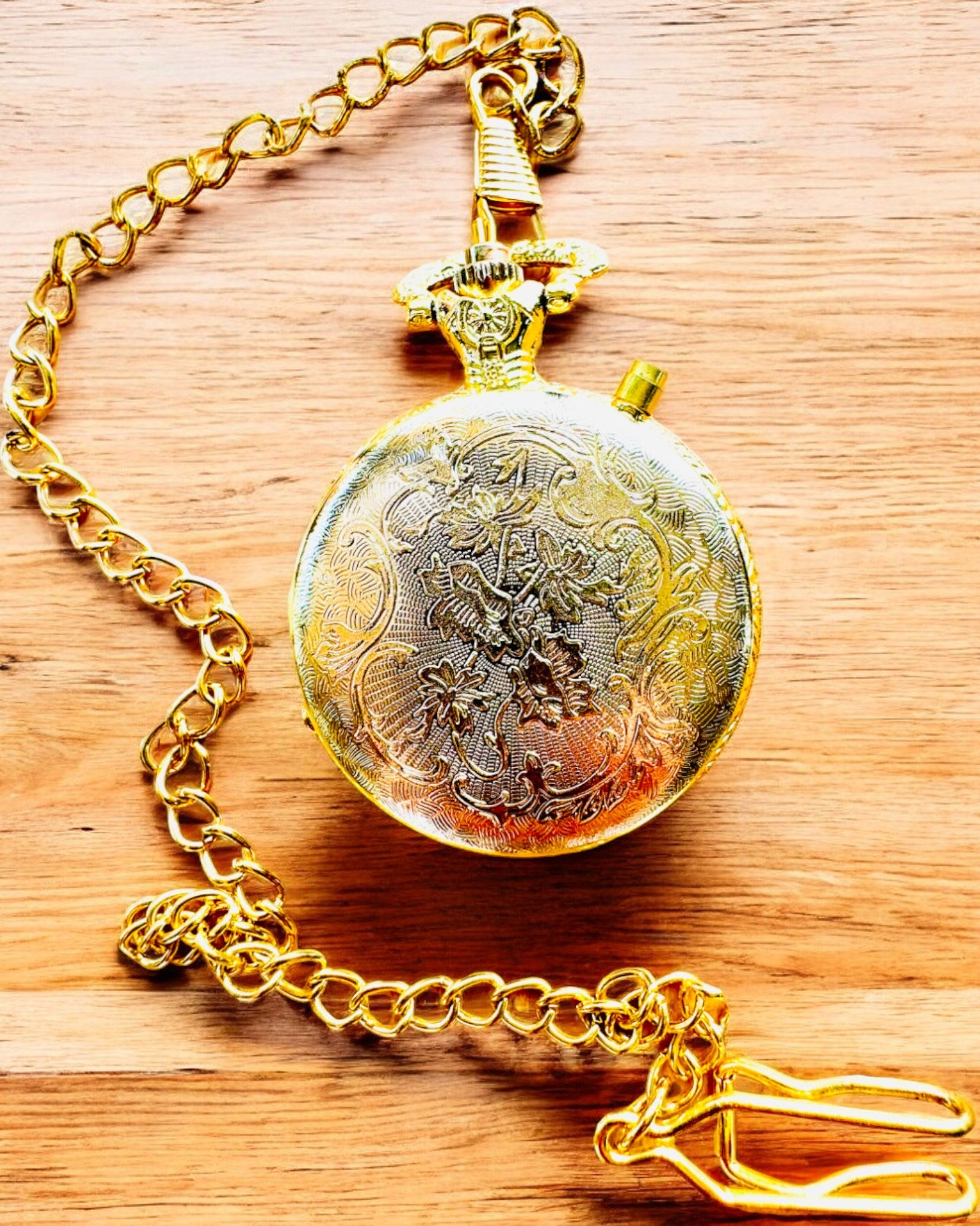 Taschenuhr "Motorrad-Elegant 2" – Gravur als Geschenk, 3 Farbvarianten