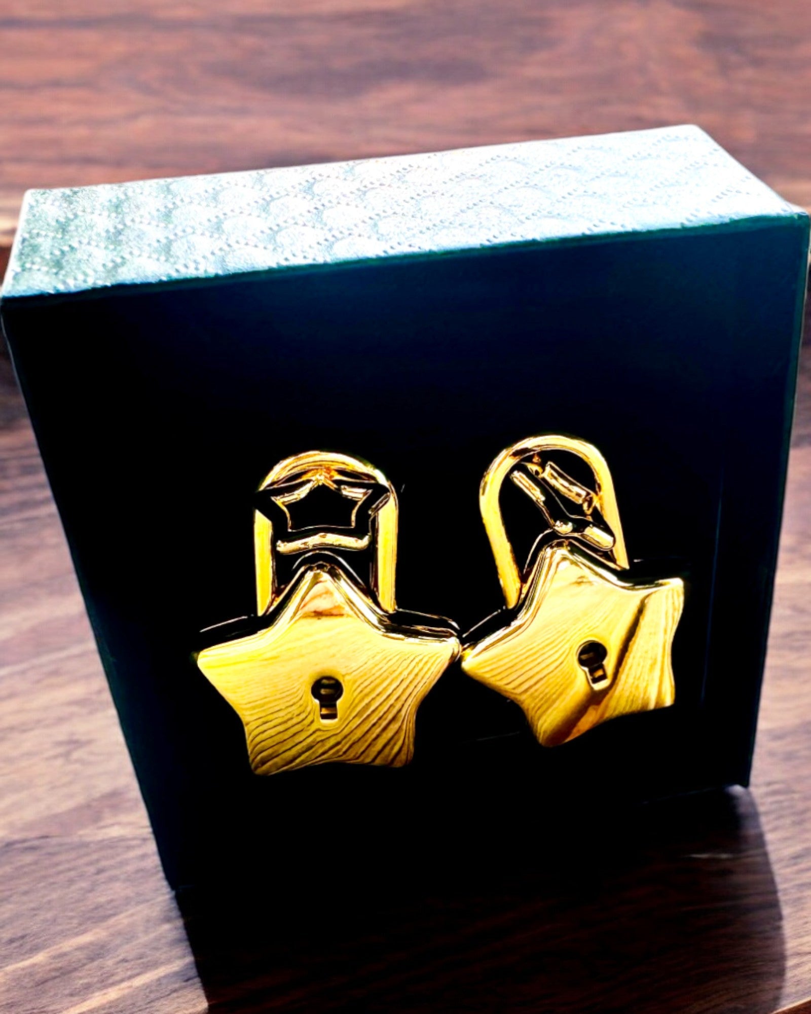 2 Sternen-Mini-Schlösser mit Gravur – Sichern Sie Ihre Träume, personalisiert als Geschenk, 2 Farbvarianten zur Auswahl