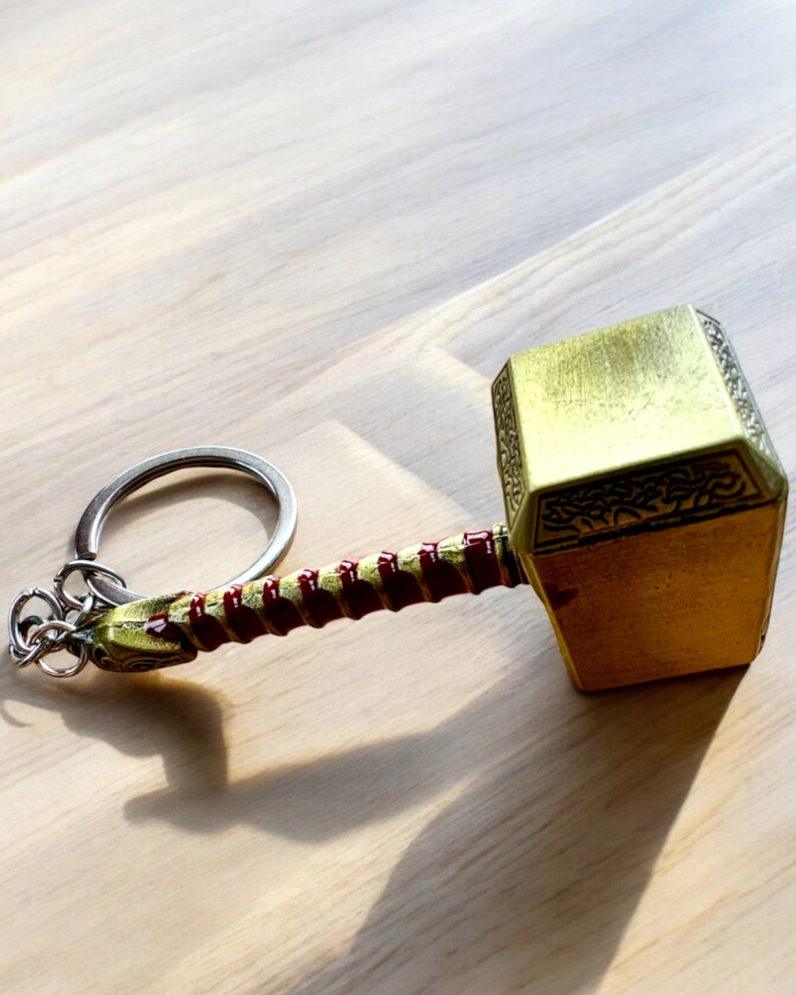 Wikingerhammer - Schlüsselanhänger und Flaschenöffner in einem - Premium, mit der Möglichkeit zur Gravurpersonalisierung