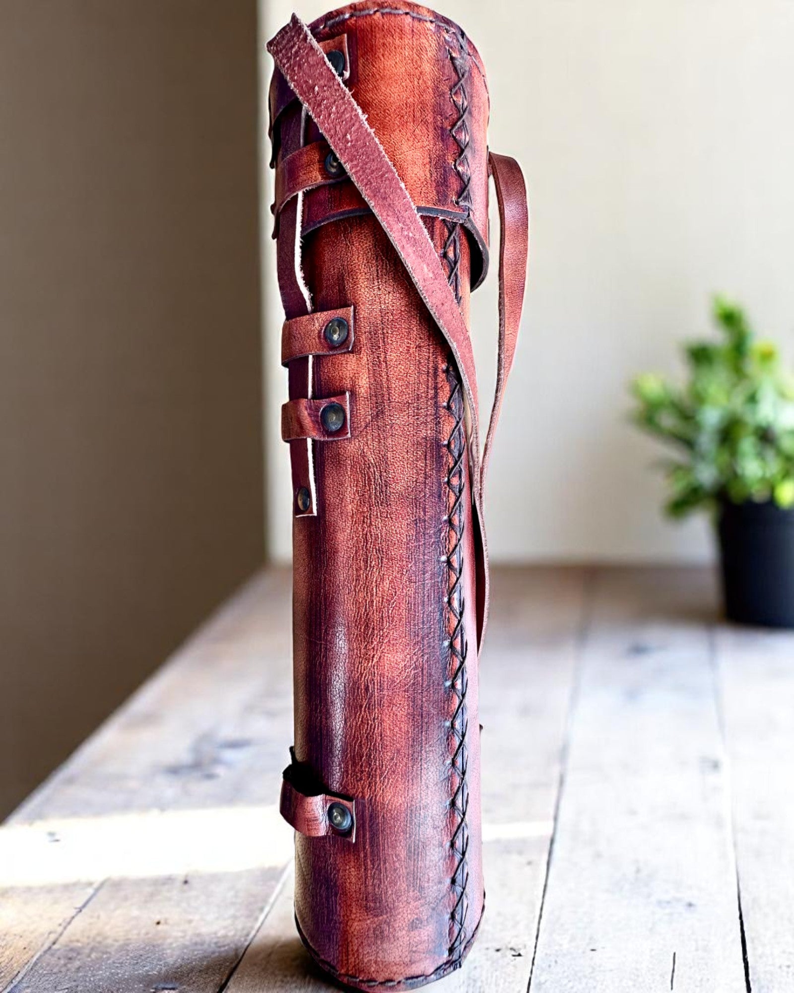 Königliches Fernrohr „Voyager 1818“ – Exklusiv, Messing, 83 cm, handgefertigt, Etui aus echtem Leder – Sammleredition, Personalisierung mit Gravur als Geschenk