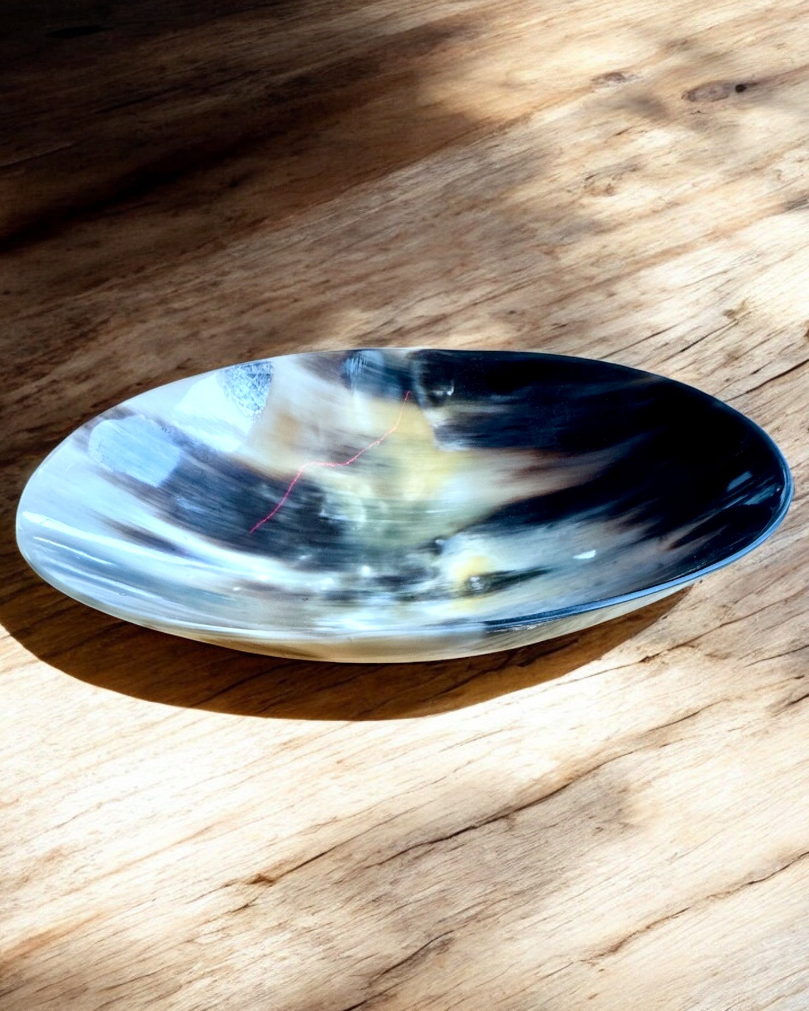 Indische Hornschale - Möglichkeit der Personalisierung mit Gravur als Geschenk