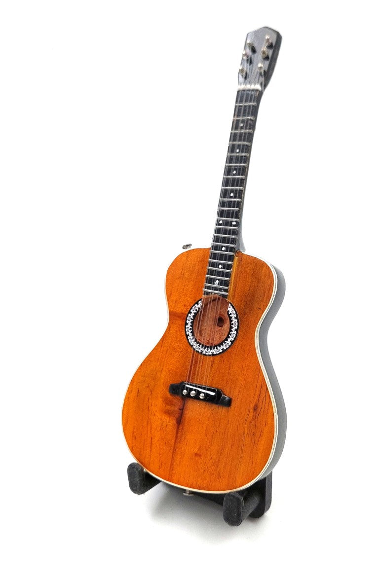 Mini-Klassikgitarre 15 cm im Stil von Paco de Lucia mit Gravurmöglichkeit