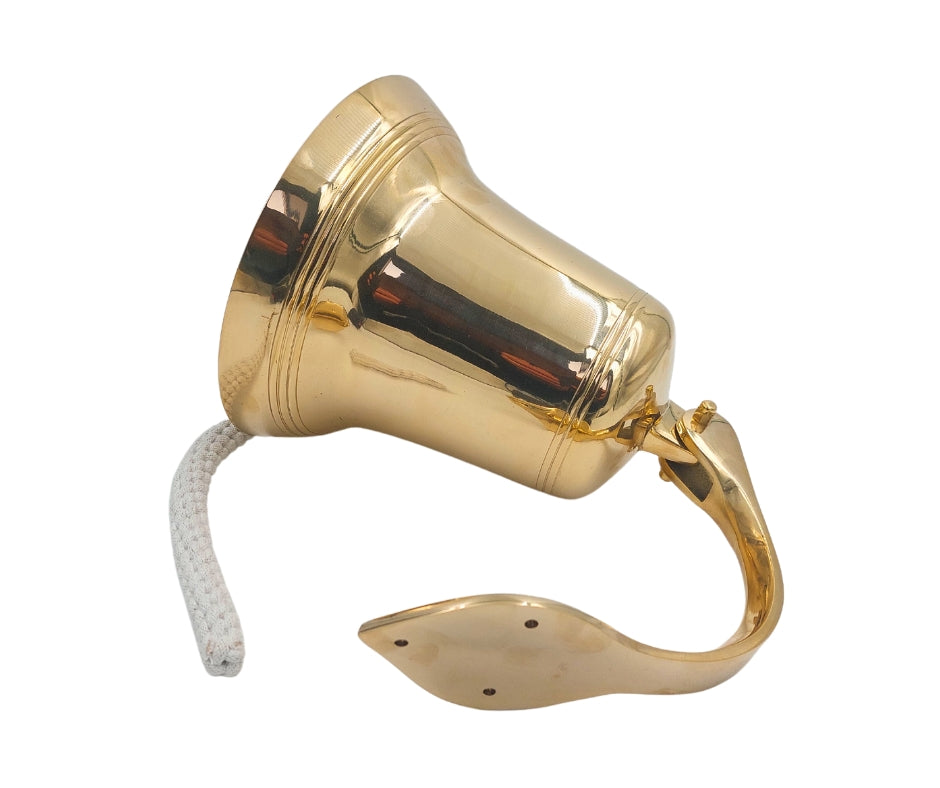 Messing-Schiffsglocke 25 cm mit personalisierter Gravur