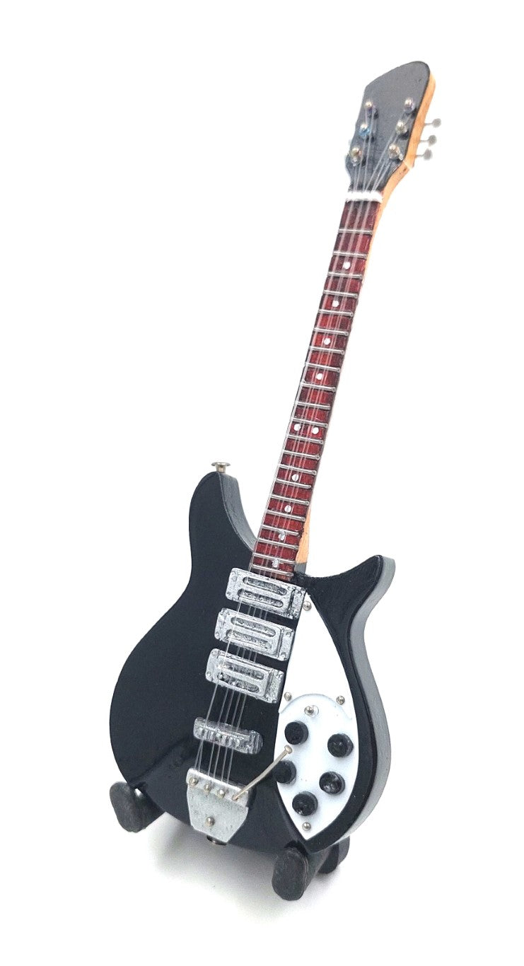 Mini-Gitarre 15 cm im J. Lennon-Stil mit Gravurmöglichkeit zur Personalisierung