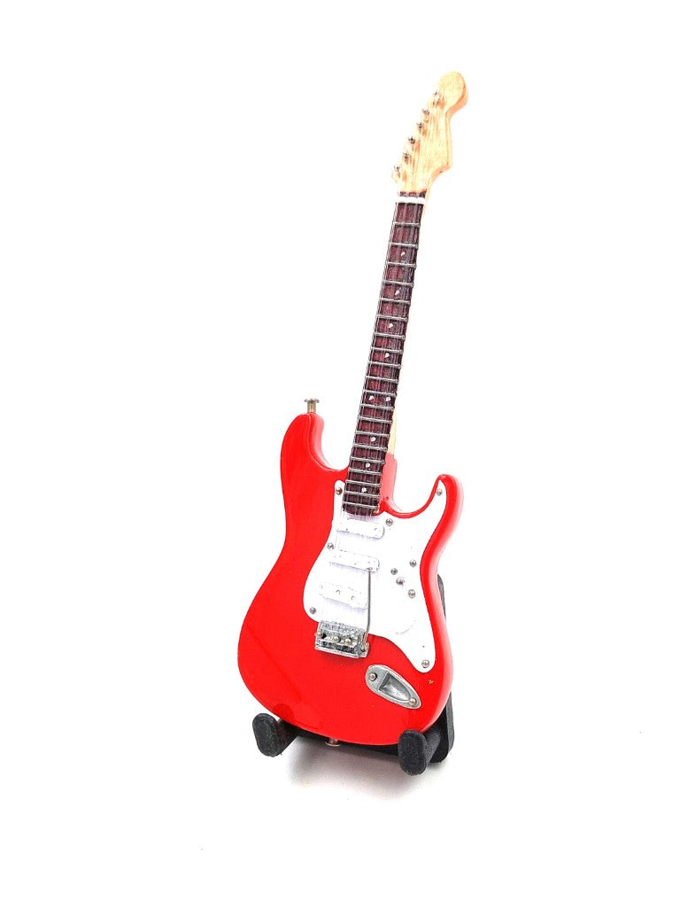 Mini-Gitarre 15 cm BMG-009 im Stil von Mark Knopfler mit Gravurmöglichkeit
