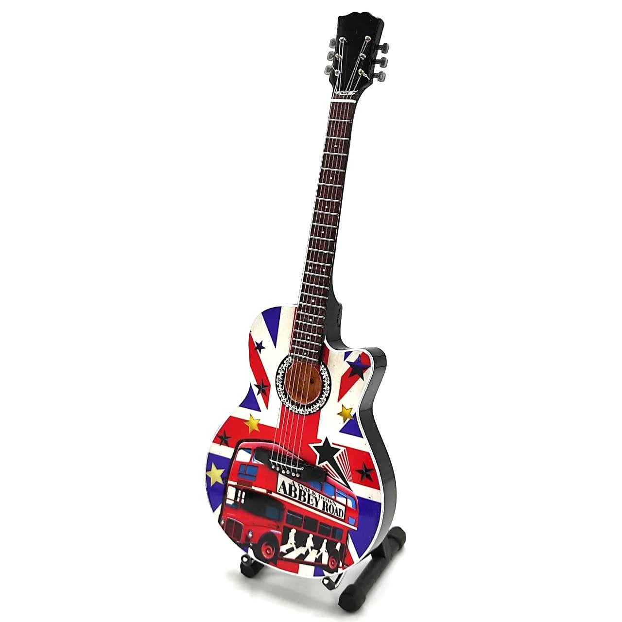 Mini-Sammlergitarre The Beatles