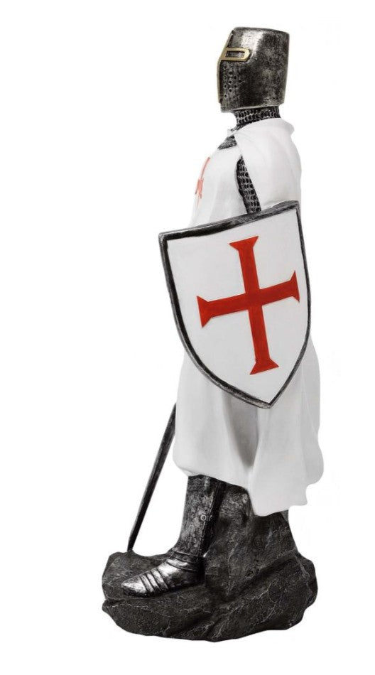 Tempelritter – Dekorative Figur 30 cm mit Personalisierung durch Gravur