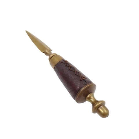 Schreibtischset mit Lupe und Brieföffner MIS-0742 mit Gravurpersonalisierung, elegante Lederfassung, ideal als Geschenk, Maße: 18 x 7,5 x 3,5 cm (Lupe), 18 x 3,5 x 3,5 cm (Brieföffner)