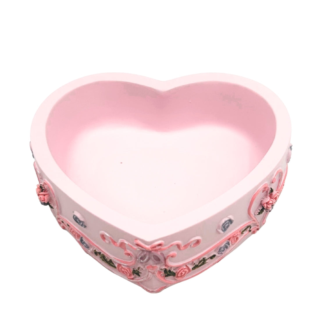 Spieluhr Ballerina Herz Schwanensee mit Personalisierung und Gravur, Rosa, 12,5 cm, Perfektes Geschenk zum Geburtstag oder Jubiläum