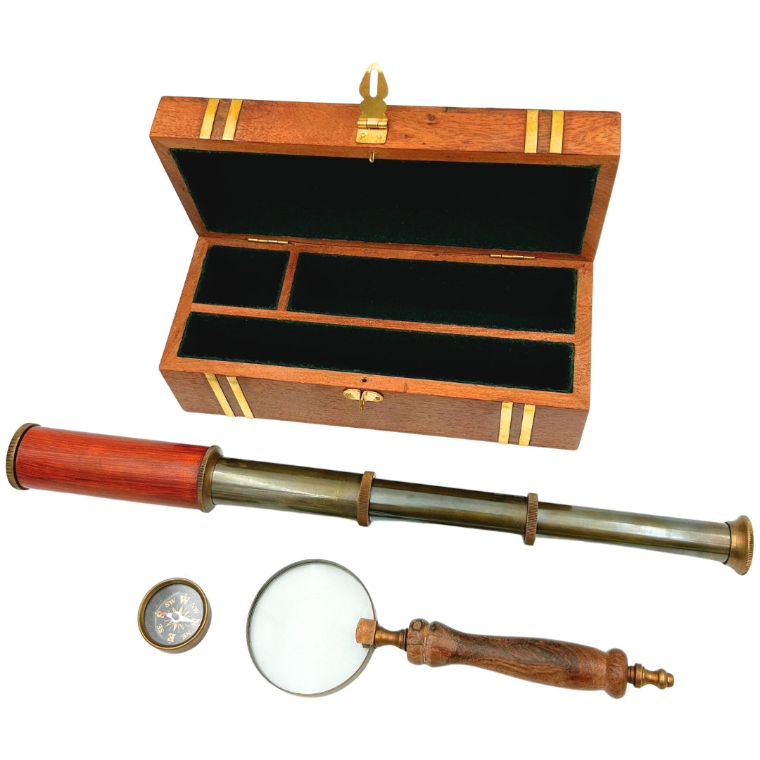 Exklusives Retro-Geschenkset mit Gravur