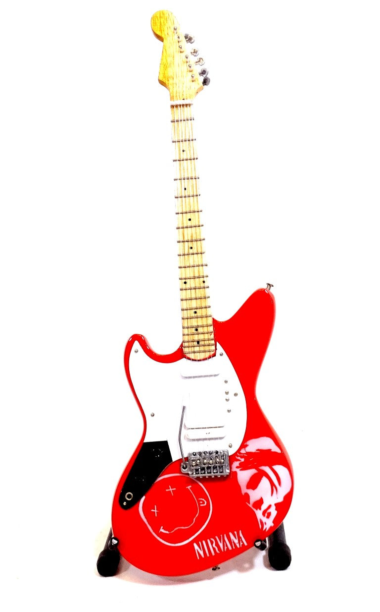 Mini-Gitarre im Stil von Nirvana – Kurt Cobain