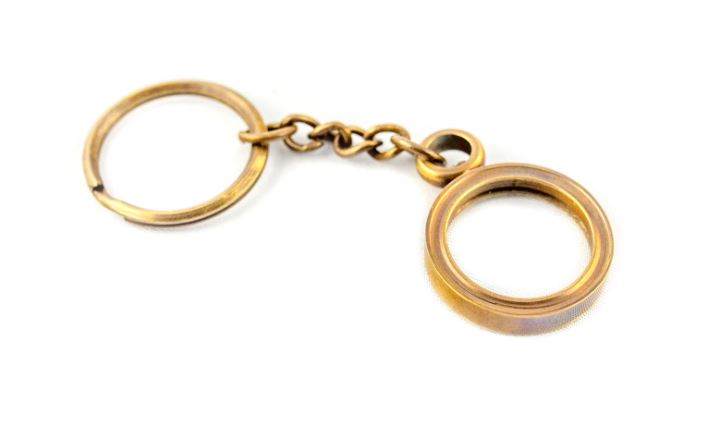 Lupe-Schlüsselanhänger Key-0094 mit Gravurmöglichkeit