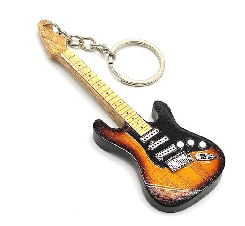 Schlüsselanhänger - Gitarre im Stil von Deep Purple - Ritchie Blackmore - EGK-0283