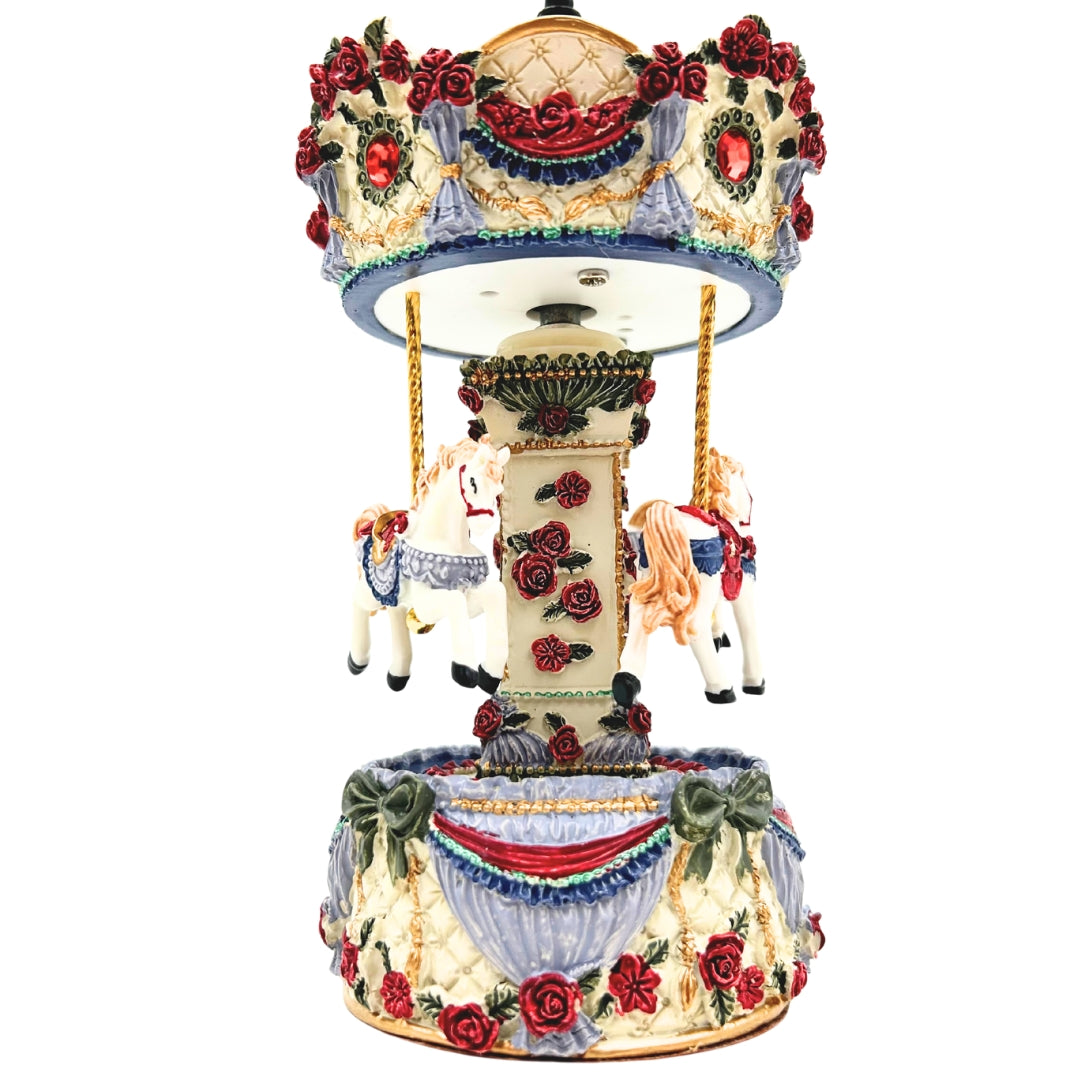 Karussell Spieluhr 18 cm mit Gravur
