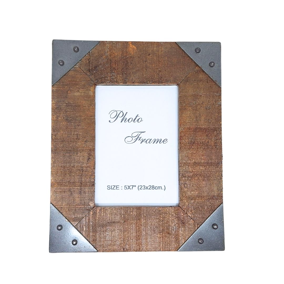 Holz-Fotorahmen 13 x 18 cm mit Personalisierung durch Gravur