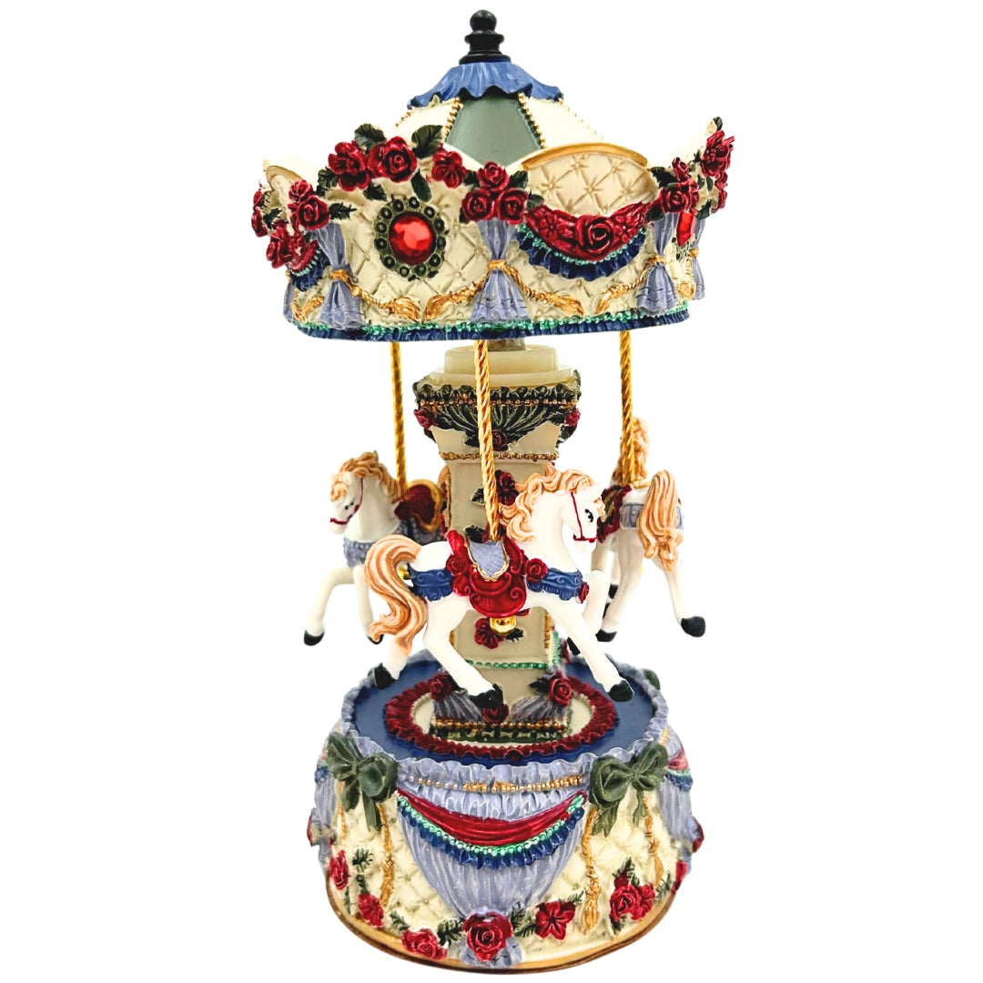 Karussell Spieluhr 18 cm mit Gravur