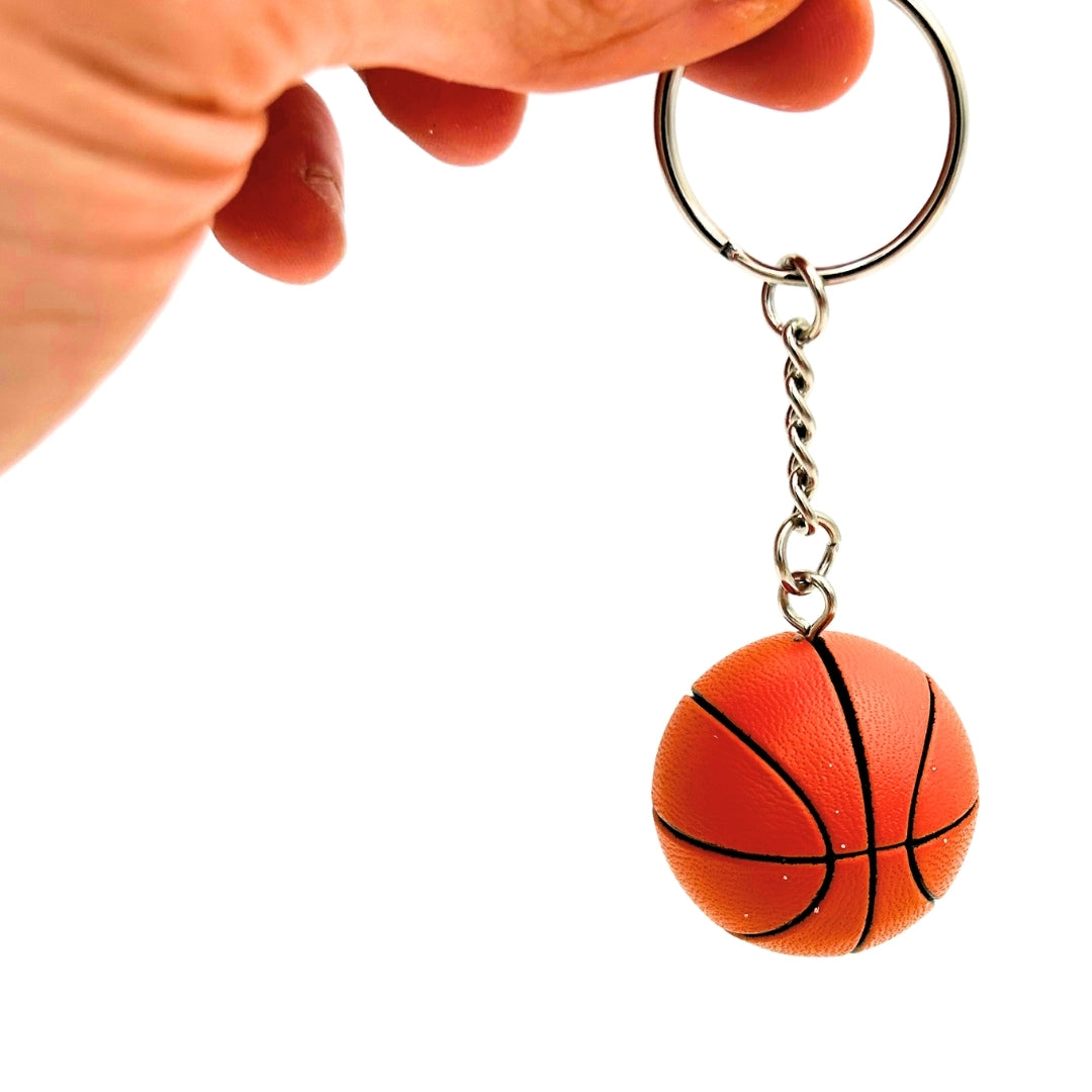 Sport-Schlüsselanhänger Basketball – Geschenk für Basketballspieler - BBK-001