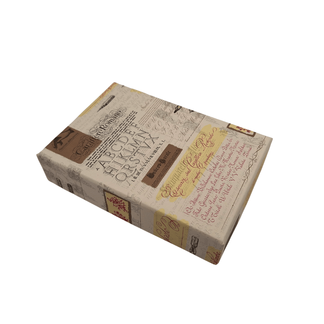 Kalligrafie-Set mit personalisierter Gravur – italienischer Federhalter mit zwei Federn und Tintenfass, ideal als Geschenk – elegante Verpackung 12,5x8,5x3 cm