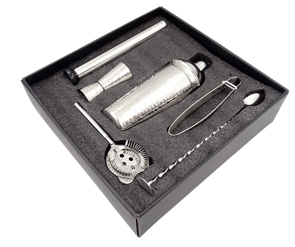 Barkeeper-Set Steel, 6-teilig