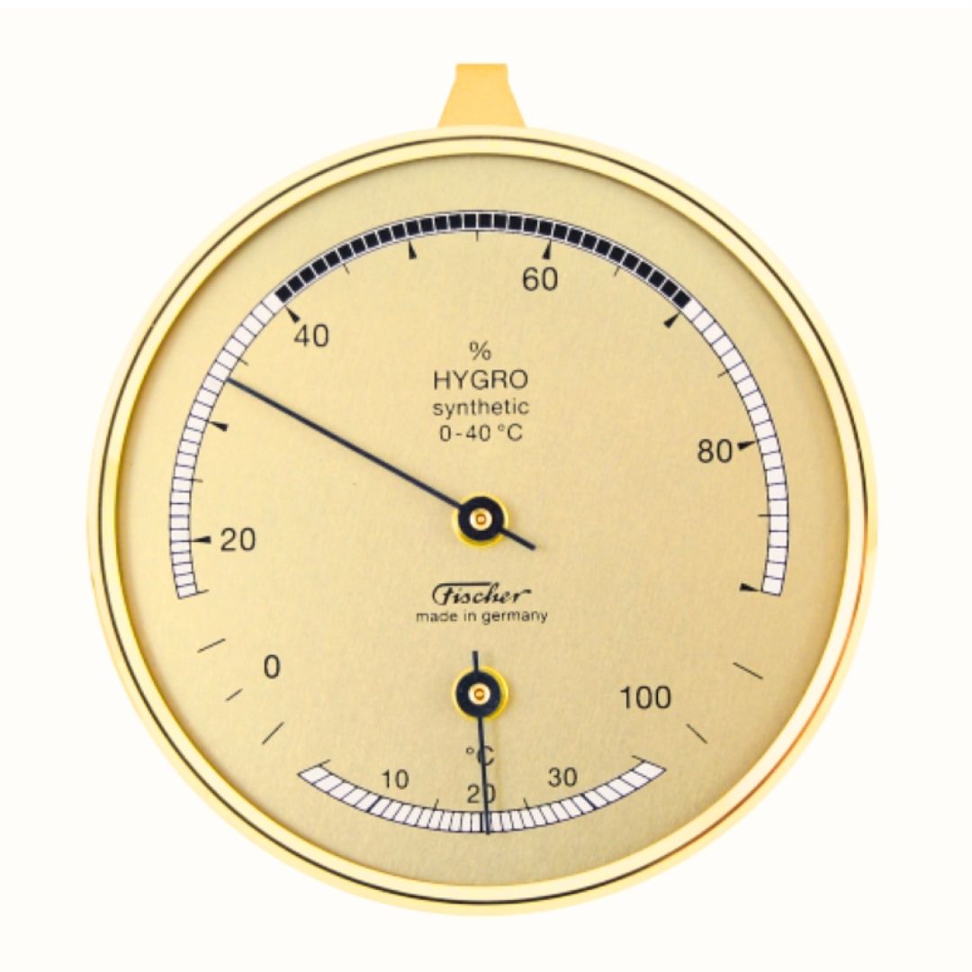 Hygrometer und Thermometer für Zuhause Fischer 123TMS mit Gravurpersonalisierung