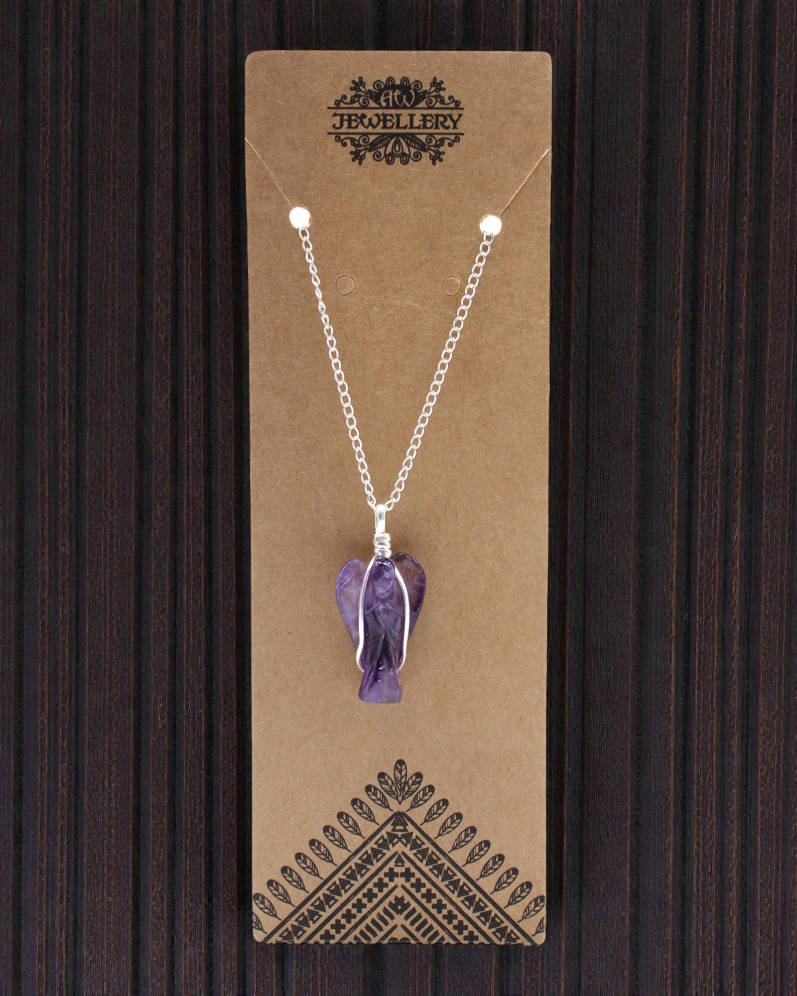 Wächter-Amethyst – Schutzengel-Anhänger aus Amethyst