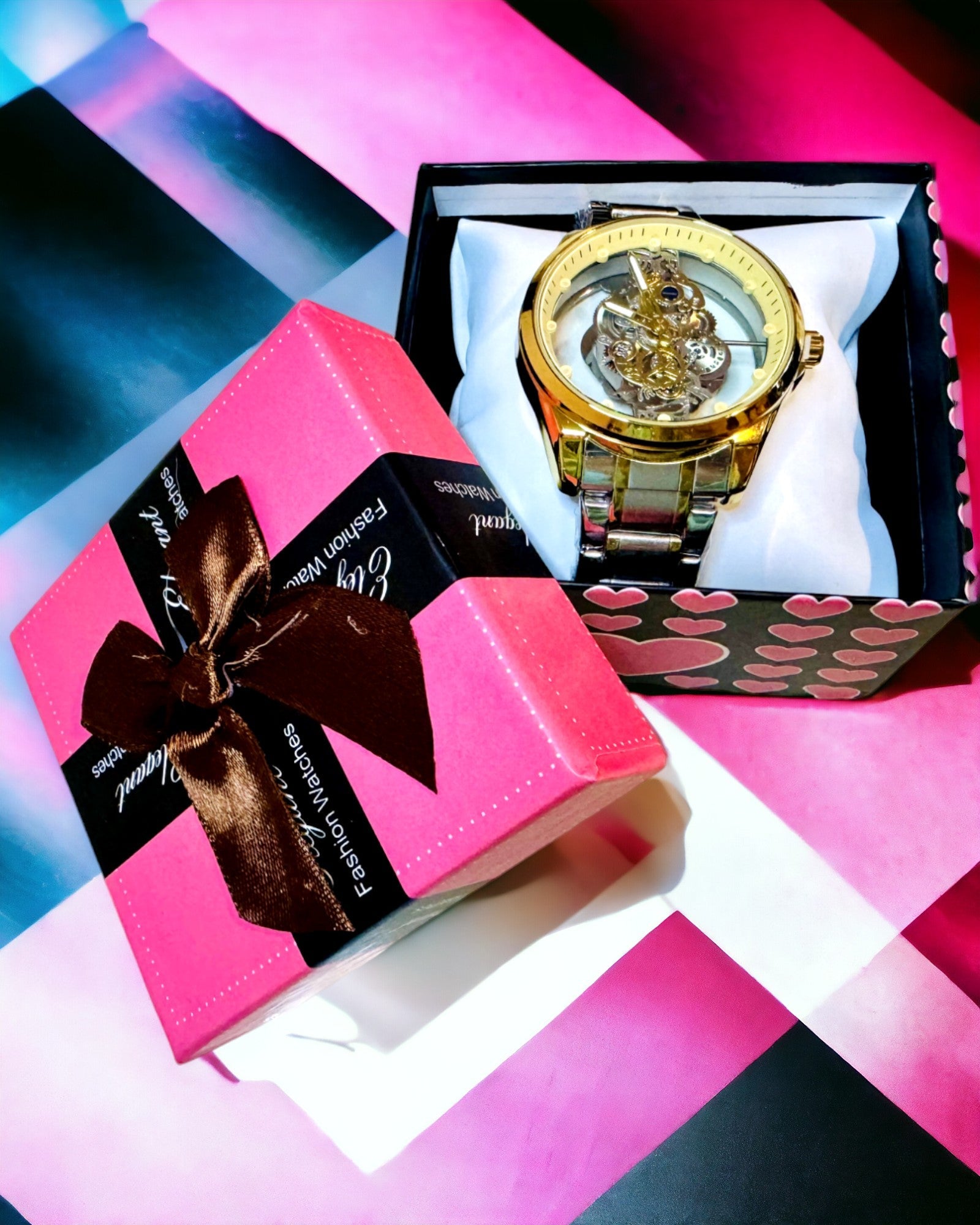 Herren-Quarzuhr "Vision Sport" – Beidseitig Transparent aus Aluminium