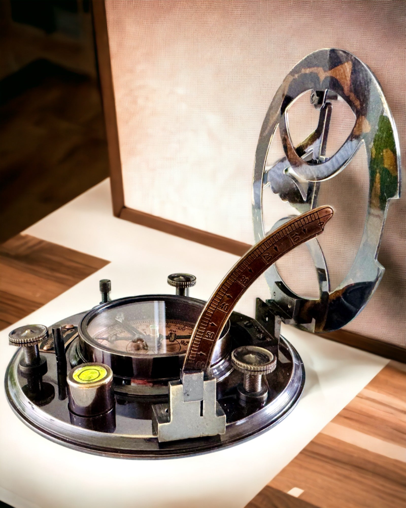 Antiker Premium-Navigationskompass mit Gravurmöglichkeit – Handgefertigt