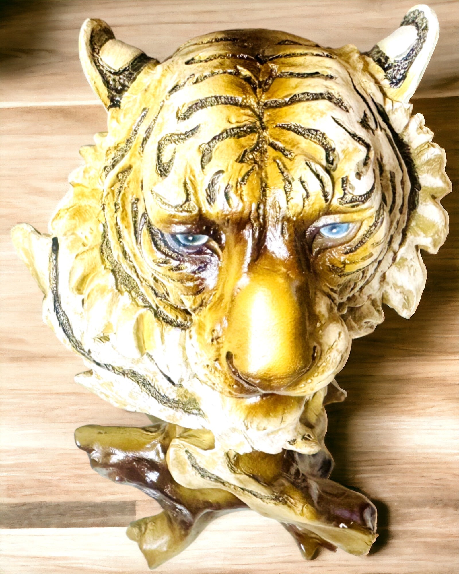 Statuette "Tiger König des Dschungels" mit Gravuroption, Figur 29 cm hoch, Dekoration als Geschenk