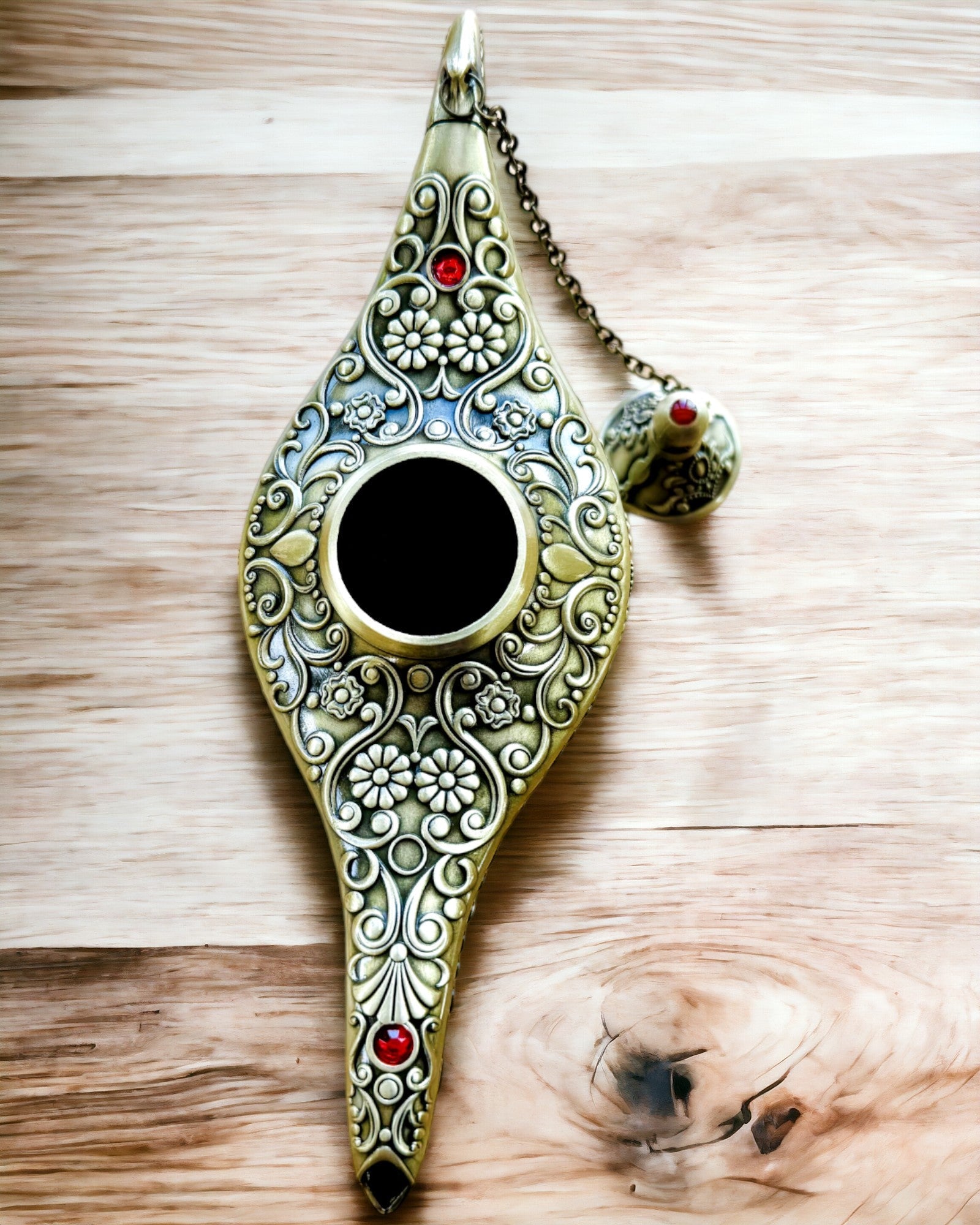 Magische Lampe von Aladin mit Gravuroption - Variante Geschreddertes Gold