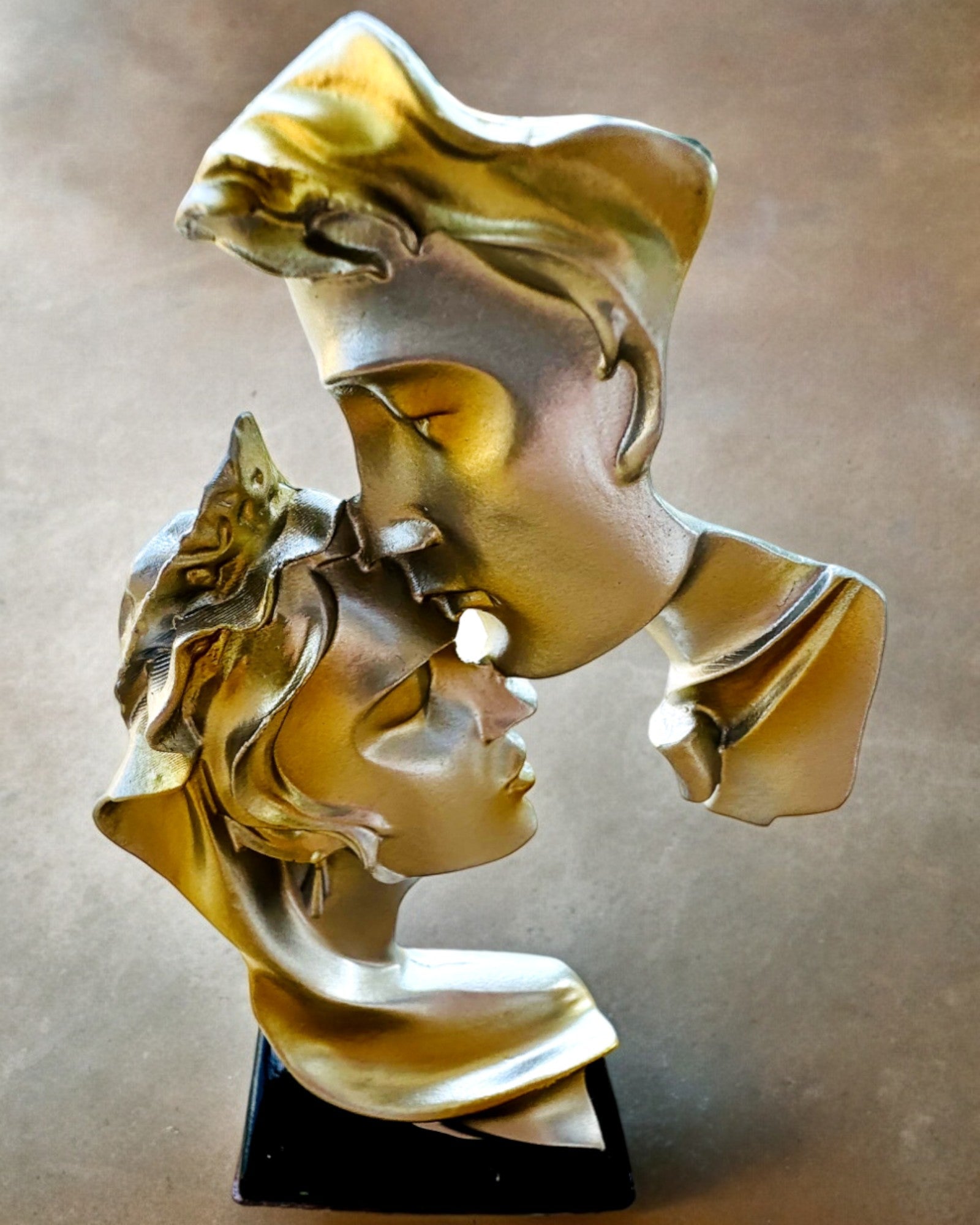 Figur "Eleganz in Stein" Farbe Silber - Dekorativ mit Gravuroption, 2 Größen zur Auswahl