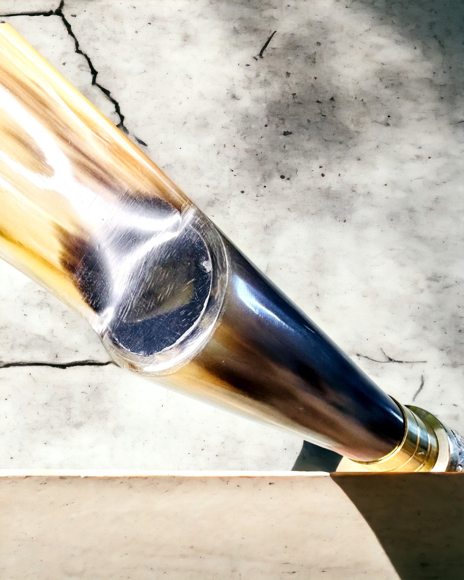 Premium-Schuhlöffel "Eleganz Rajput" mit Gravuroption