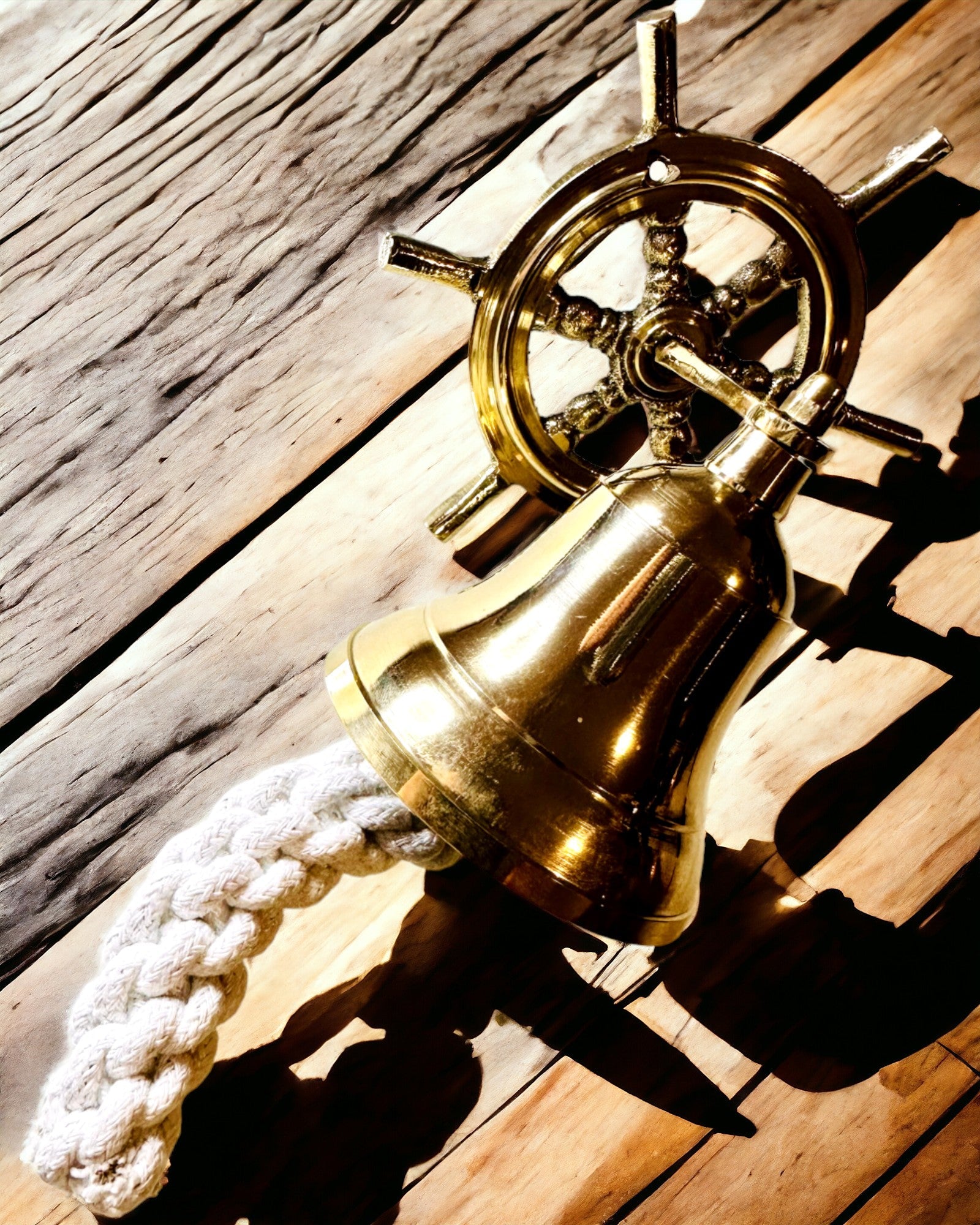 Klassischer Steuer - Türklingel "Nautica Lux"