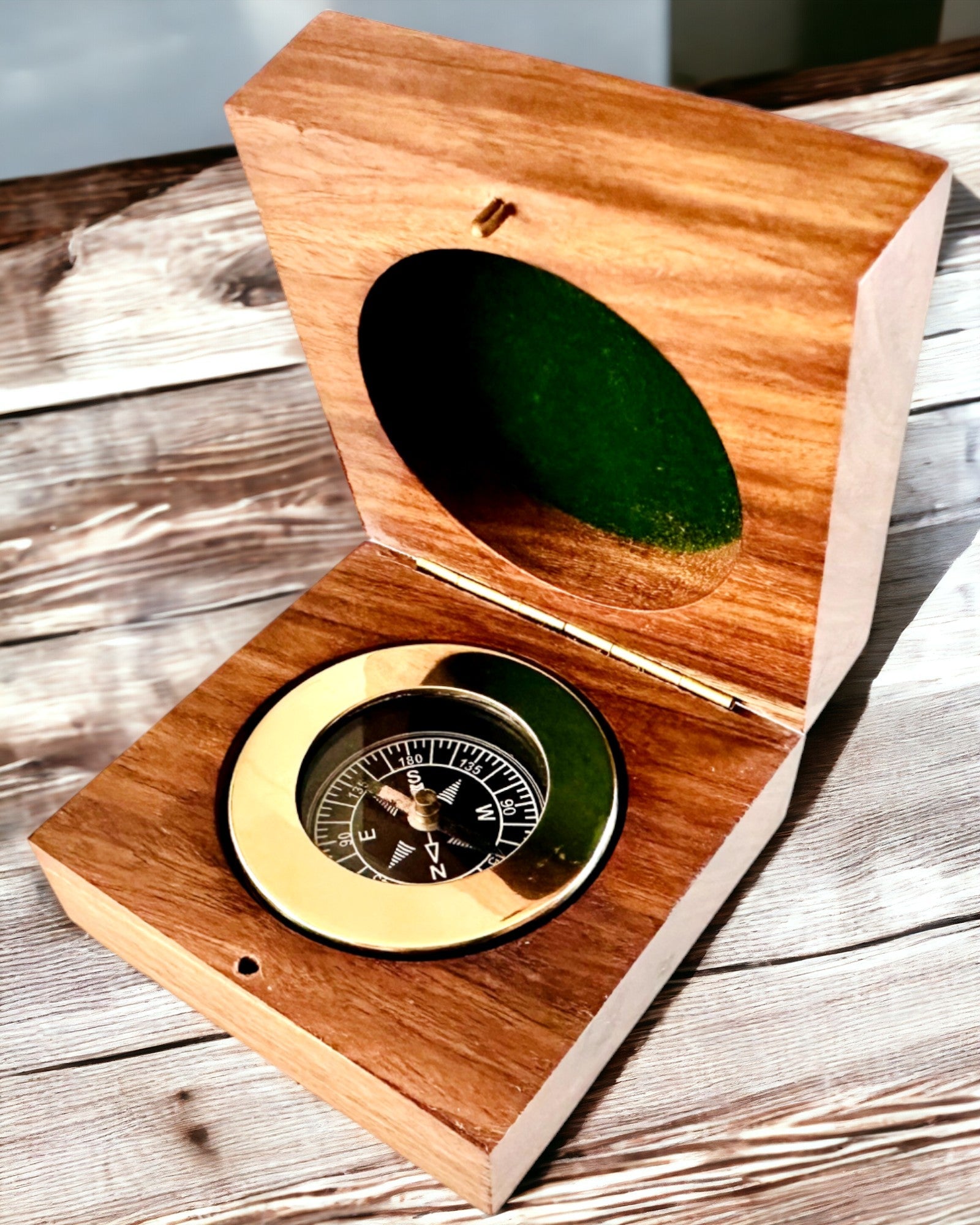 Reisekompass Rajput mit Personalisierungsmöglichkeit - als Geschenk