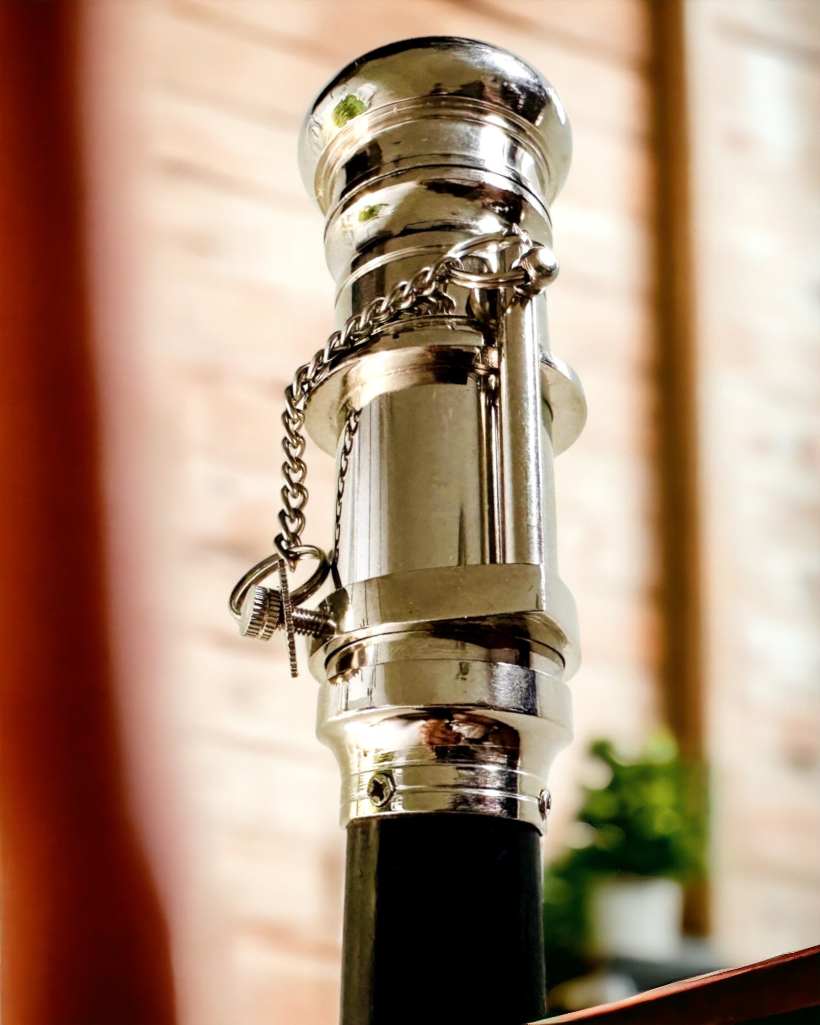 GEHSTOCK MIT GRIFF UND FERNROHRFUNKTION – ELEGANT UND MODISCH, 95 CM - Kapitäns "Navigator's Crest"