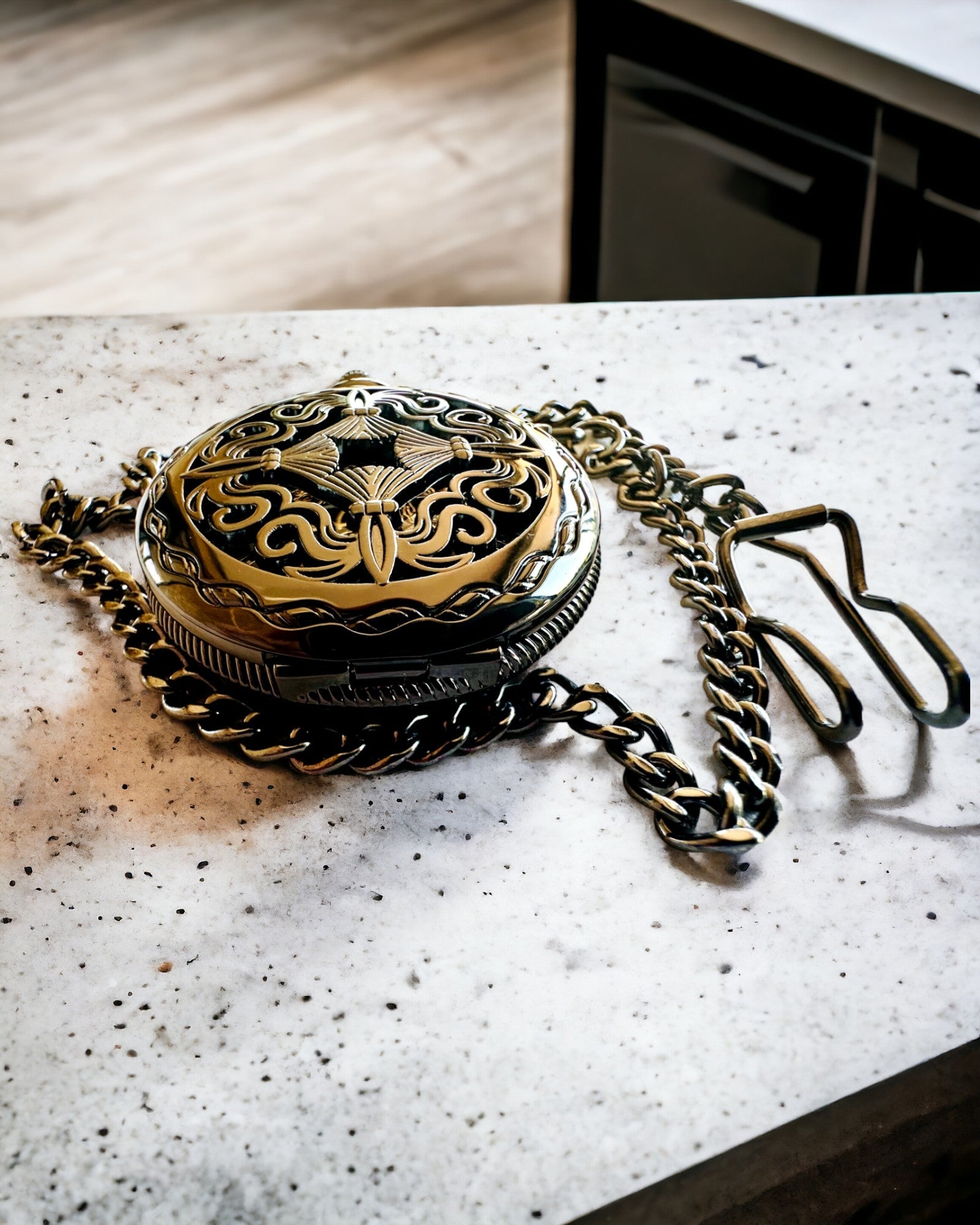 Taschenuhr "Zeit der Meister" - Premium Edition mit Gravurmöglichkeit