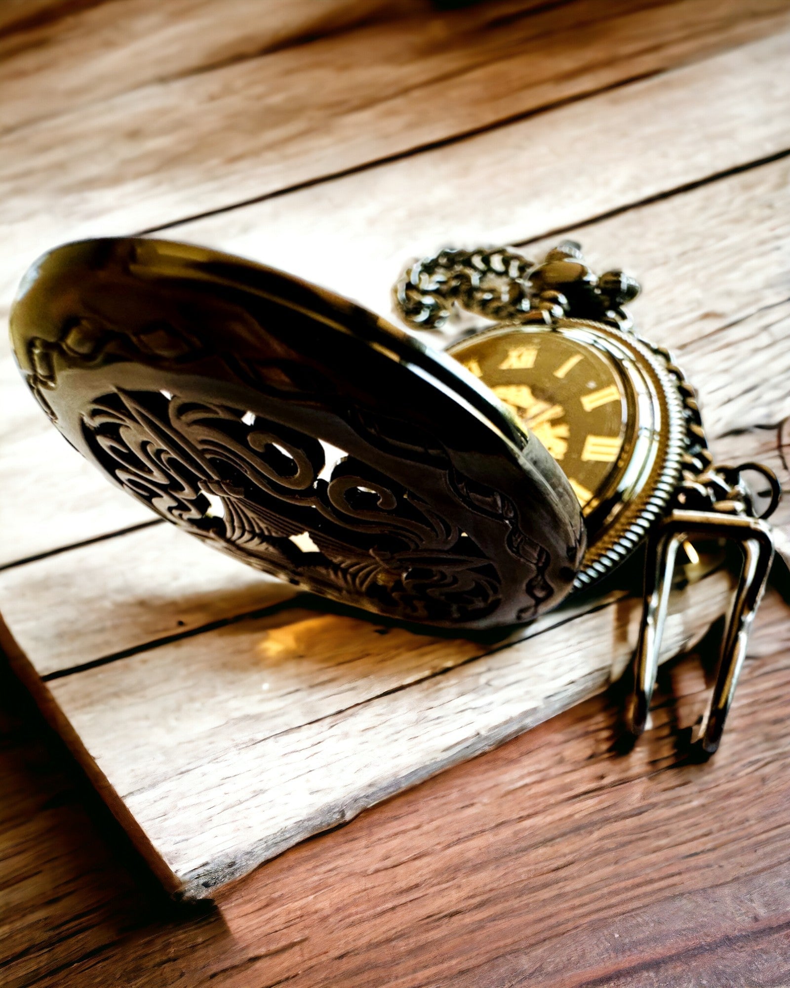 Taschenuhr "Zeit der Meister" - Premium Edition mit Gravurmöglichkeit