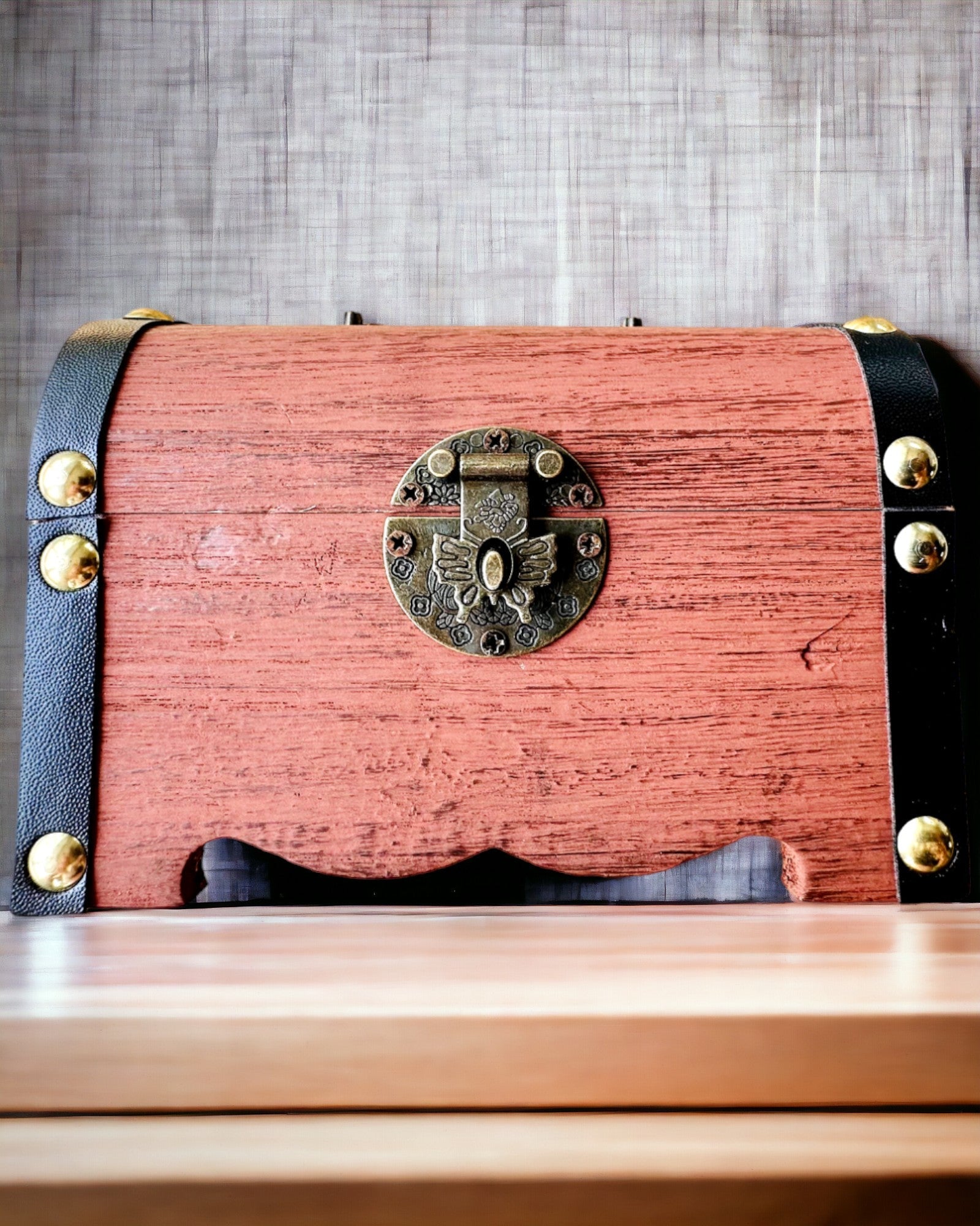 Magische Schatztruhe - Spardose, Personalisierung mit Gravur