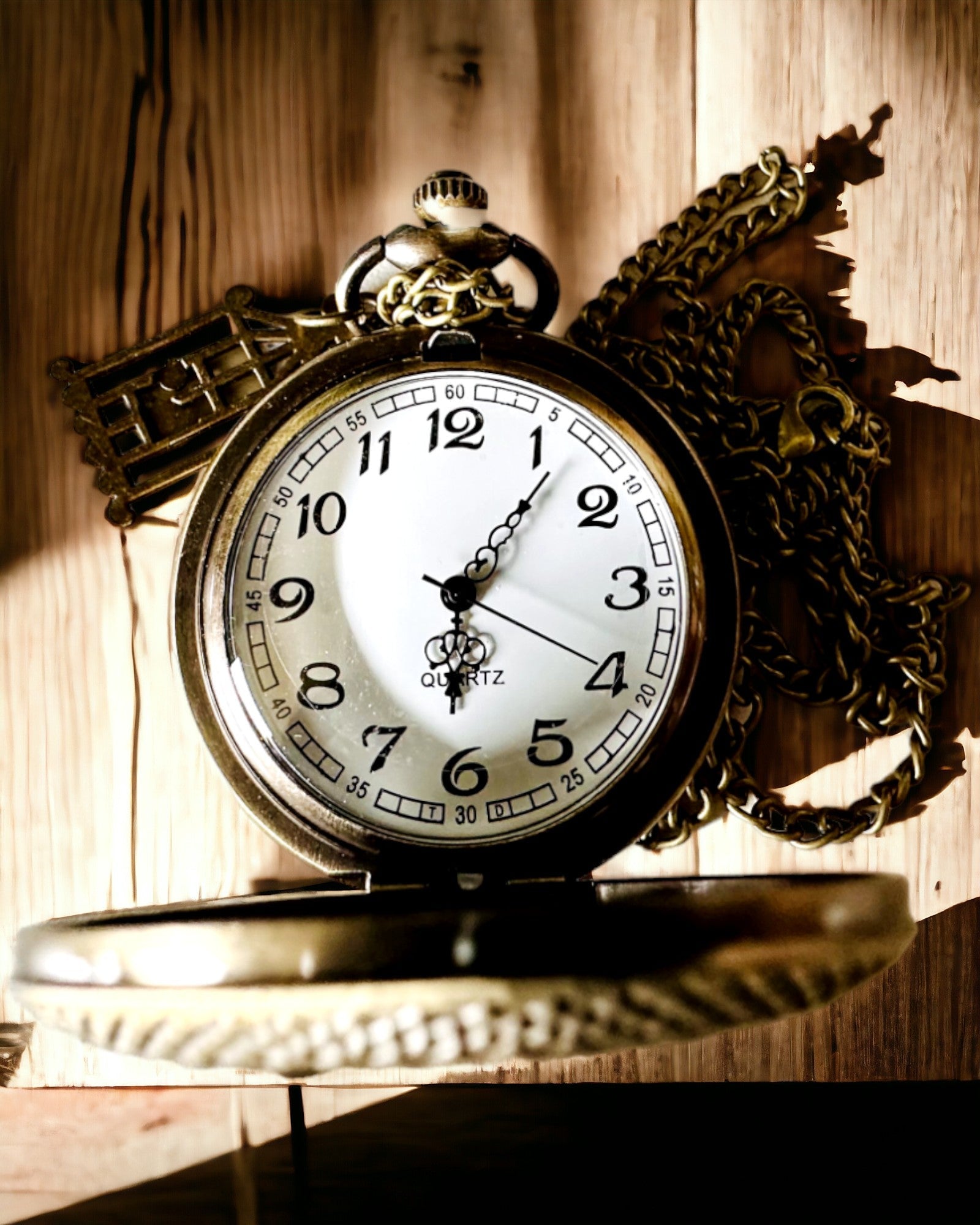 Taschenuhr "Schmetterling Eleganz" mit Gravurpersonalisierung